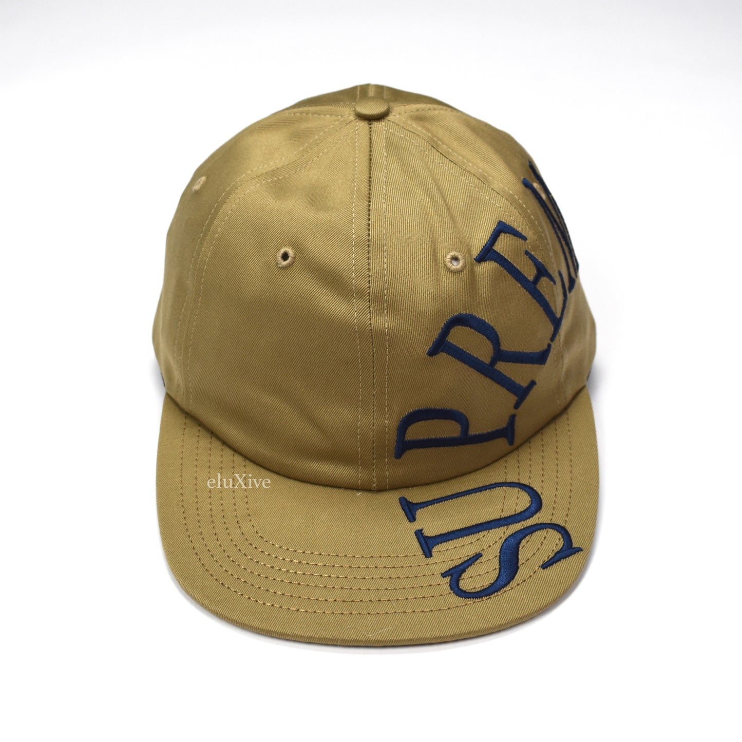 Supreme - Tan Side Arc Logo Hat