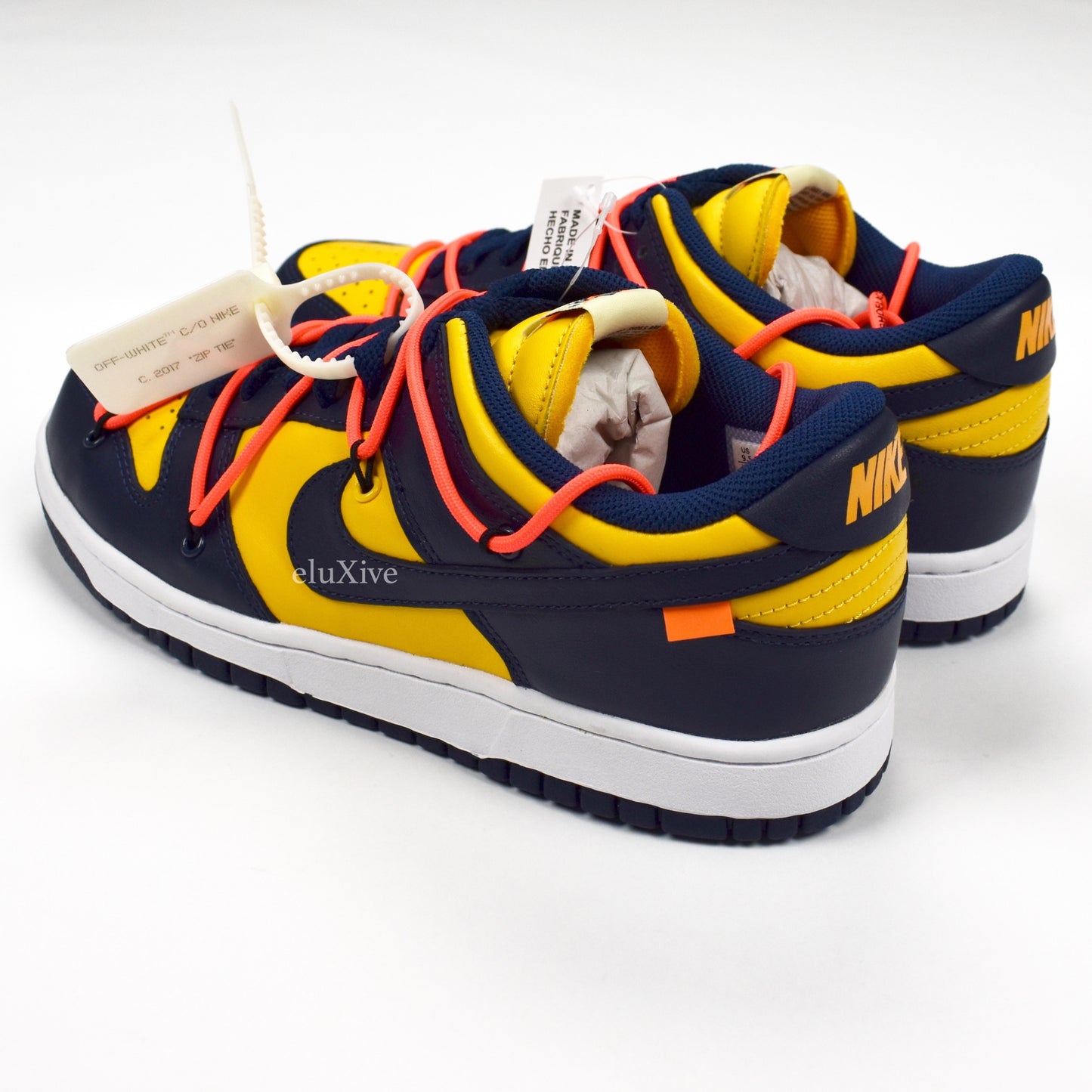 Nike x Off-White - Dunk Low OW 'Michigan'