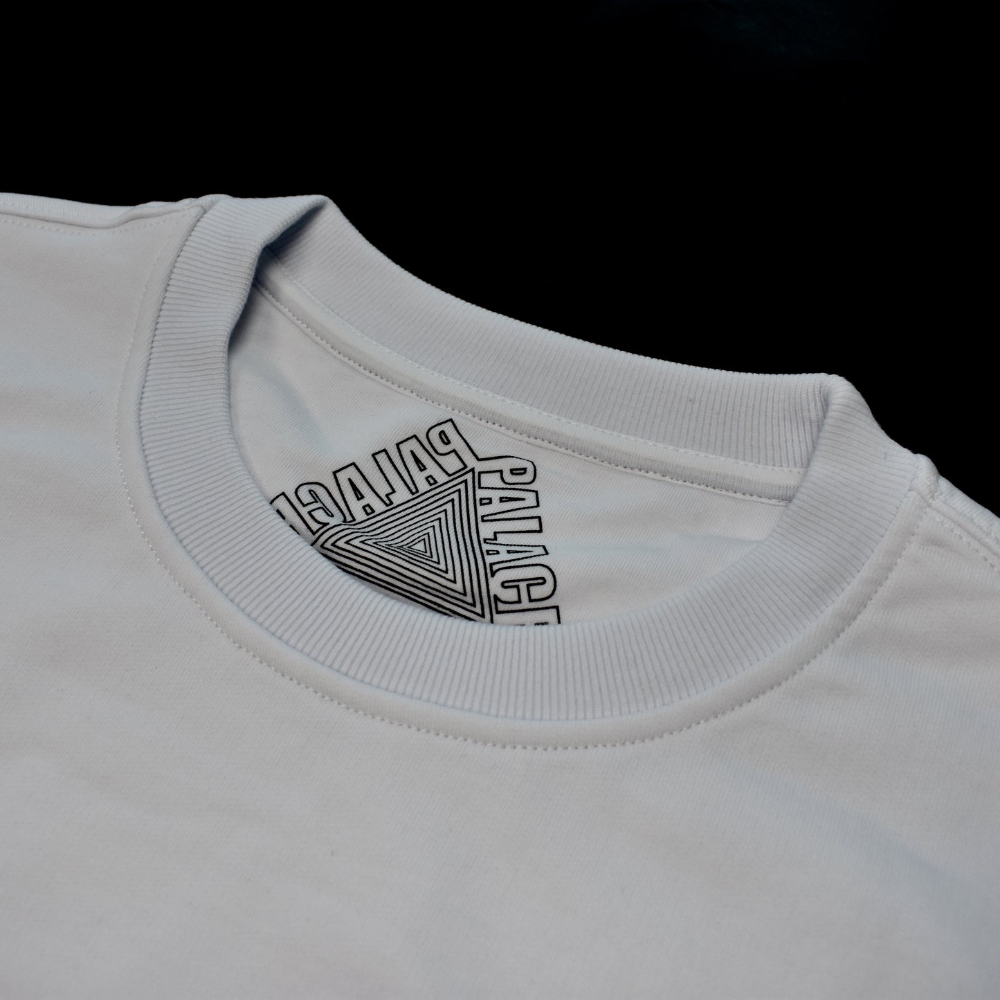 Palace - White Correct Logo Sweatshirt