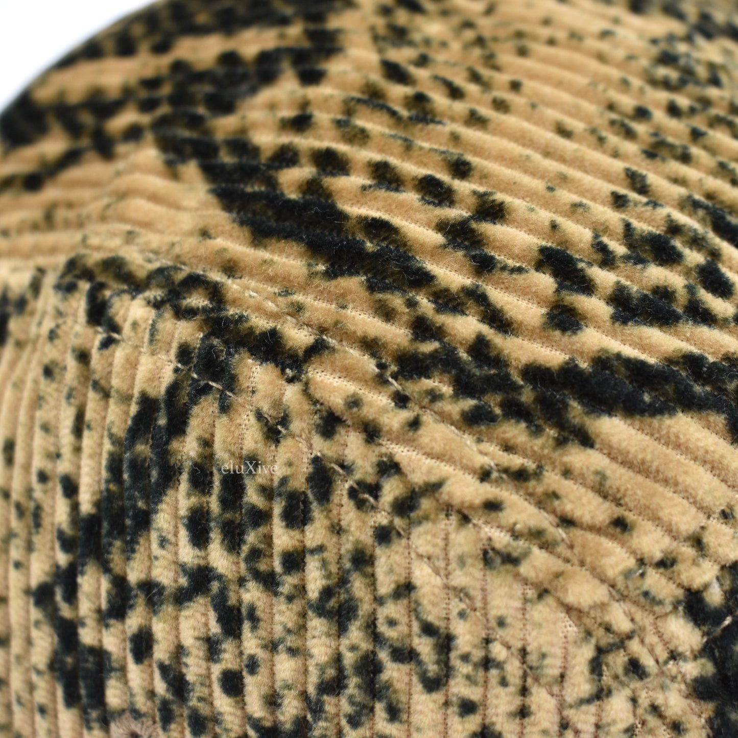 Supreme - Box Logo Snakeskin Corduroy Hat (Tan)