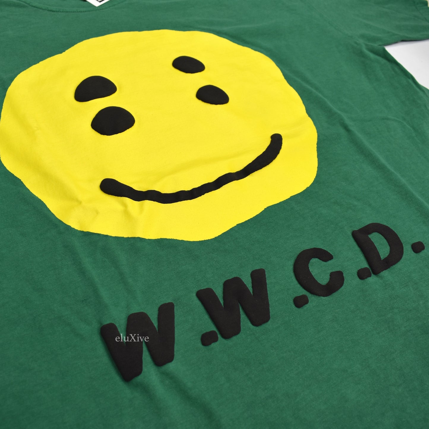 Cactus Plant Flea Market - Green 'WWCD' Crewneck T-Shirt