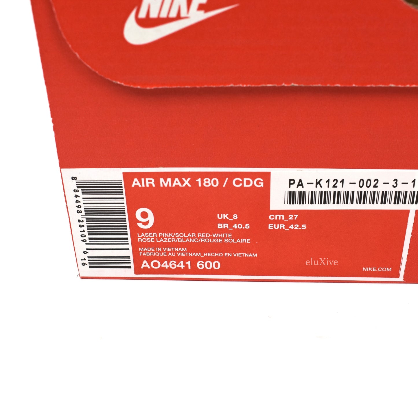 Comme des Garcons x Nike - Air Max 180 CDG (White)