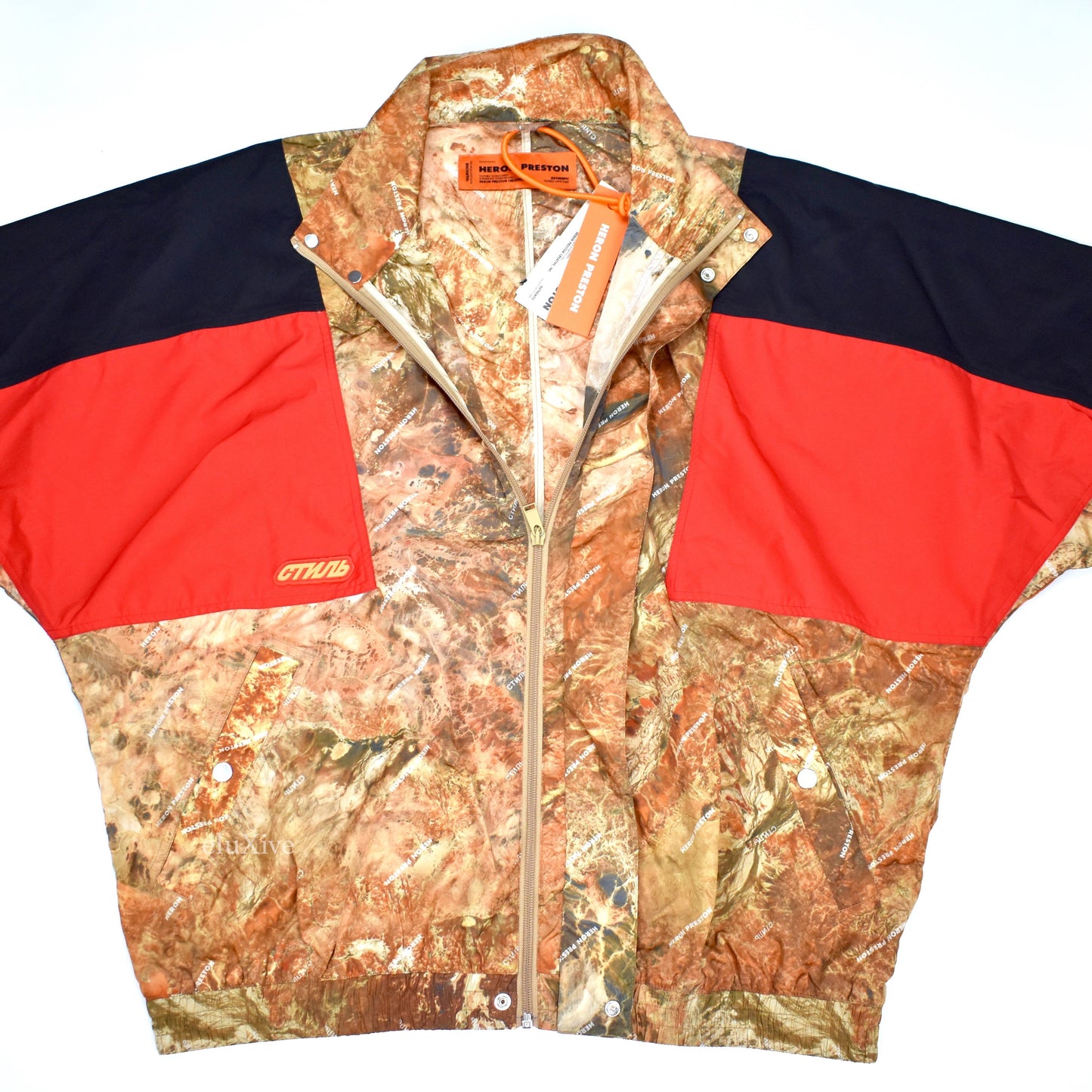 Heron Preston - Rock Print Butterfly Track Jacket