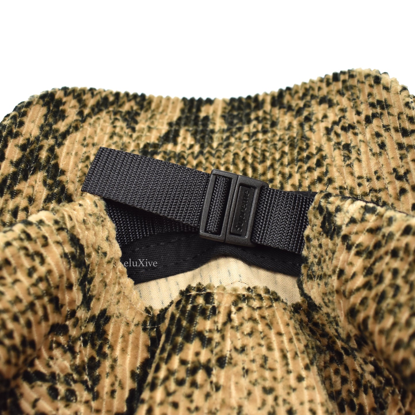 Supreme - Box Logo Snakeskin Corduroy Hat (Tan)