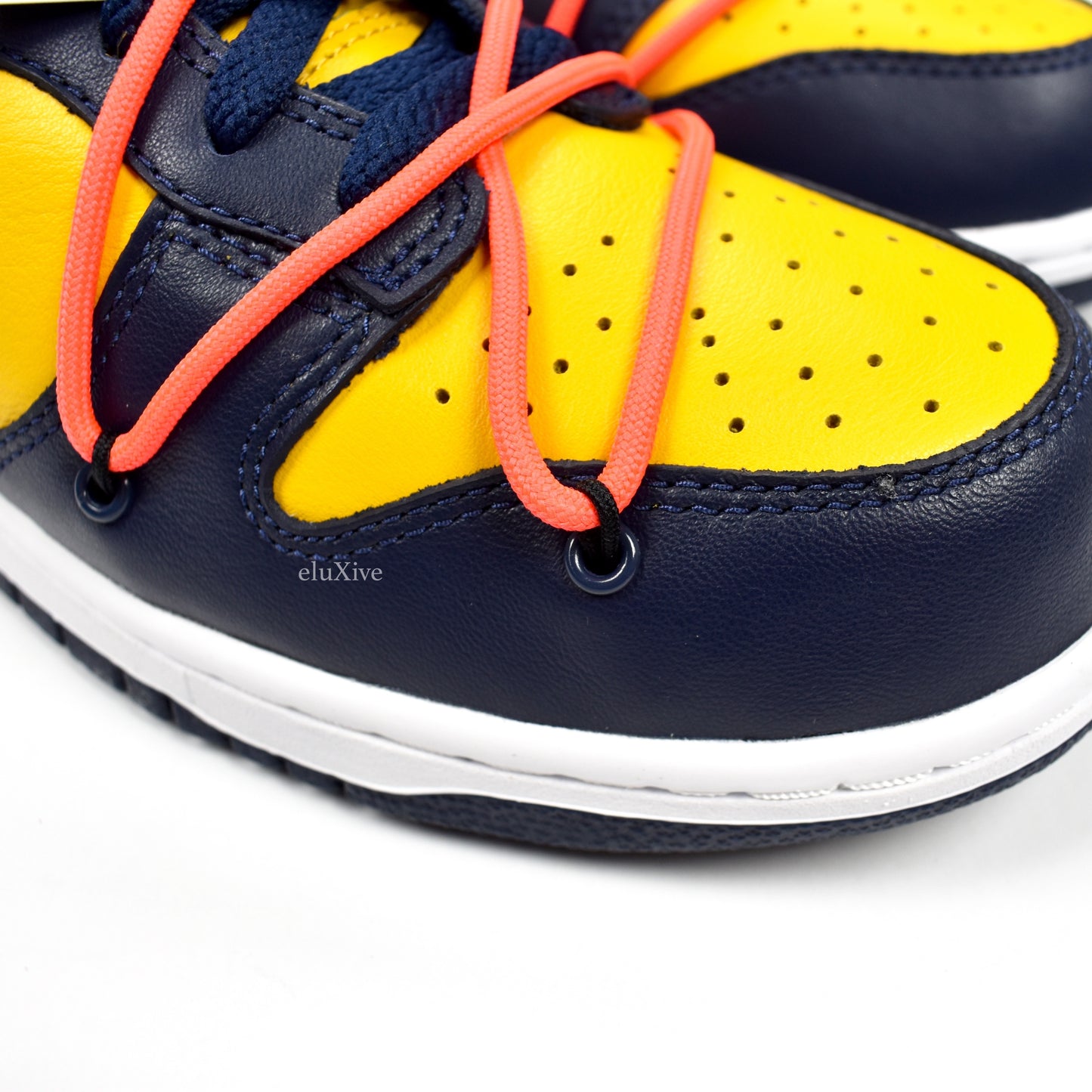 Nike x Off-White - Dunk Low OW 'Michigan'
