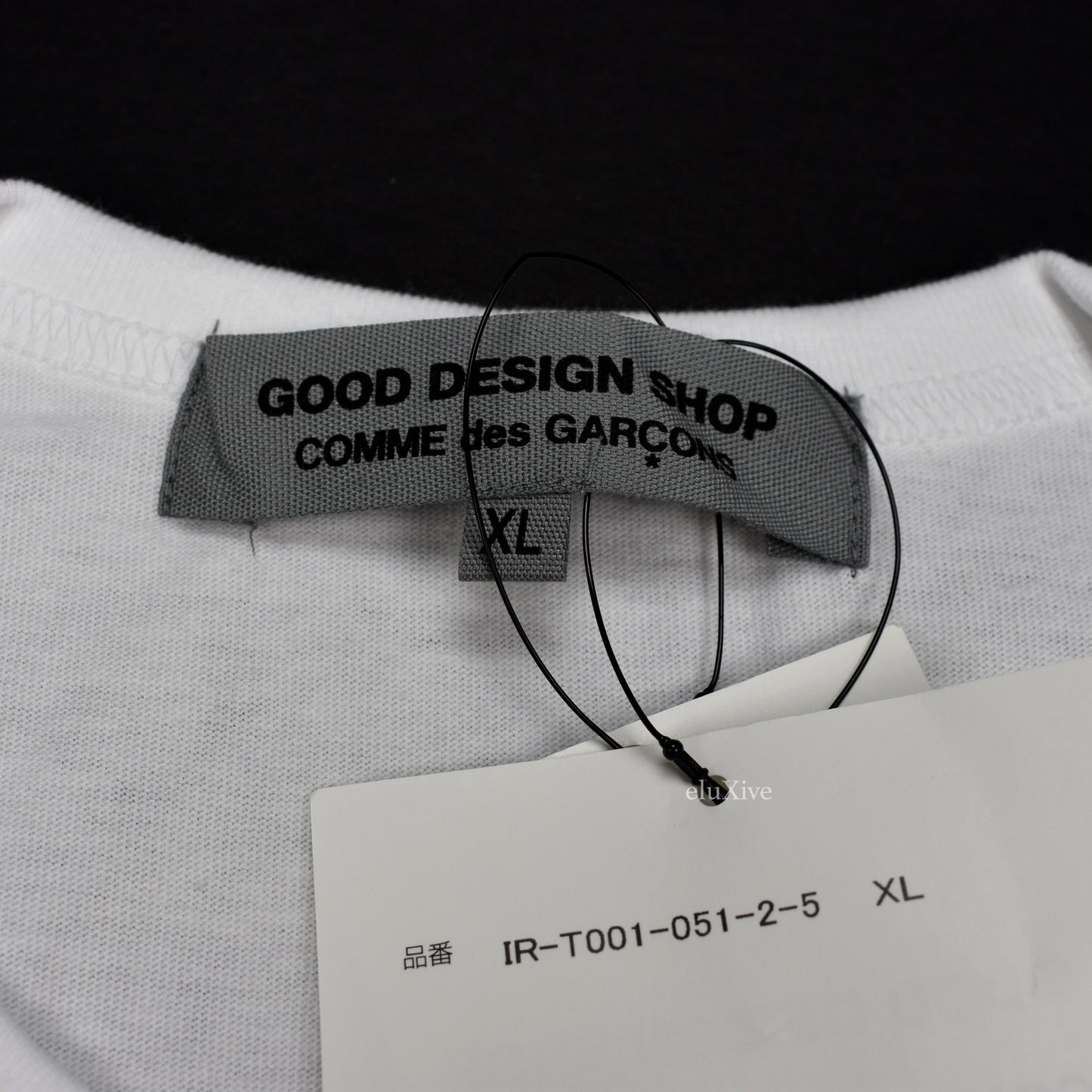 Comme Des Garcons - White L/S Logo T-Shirt