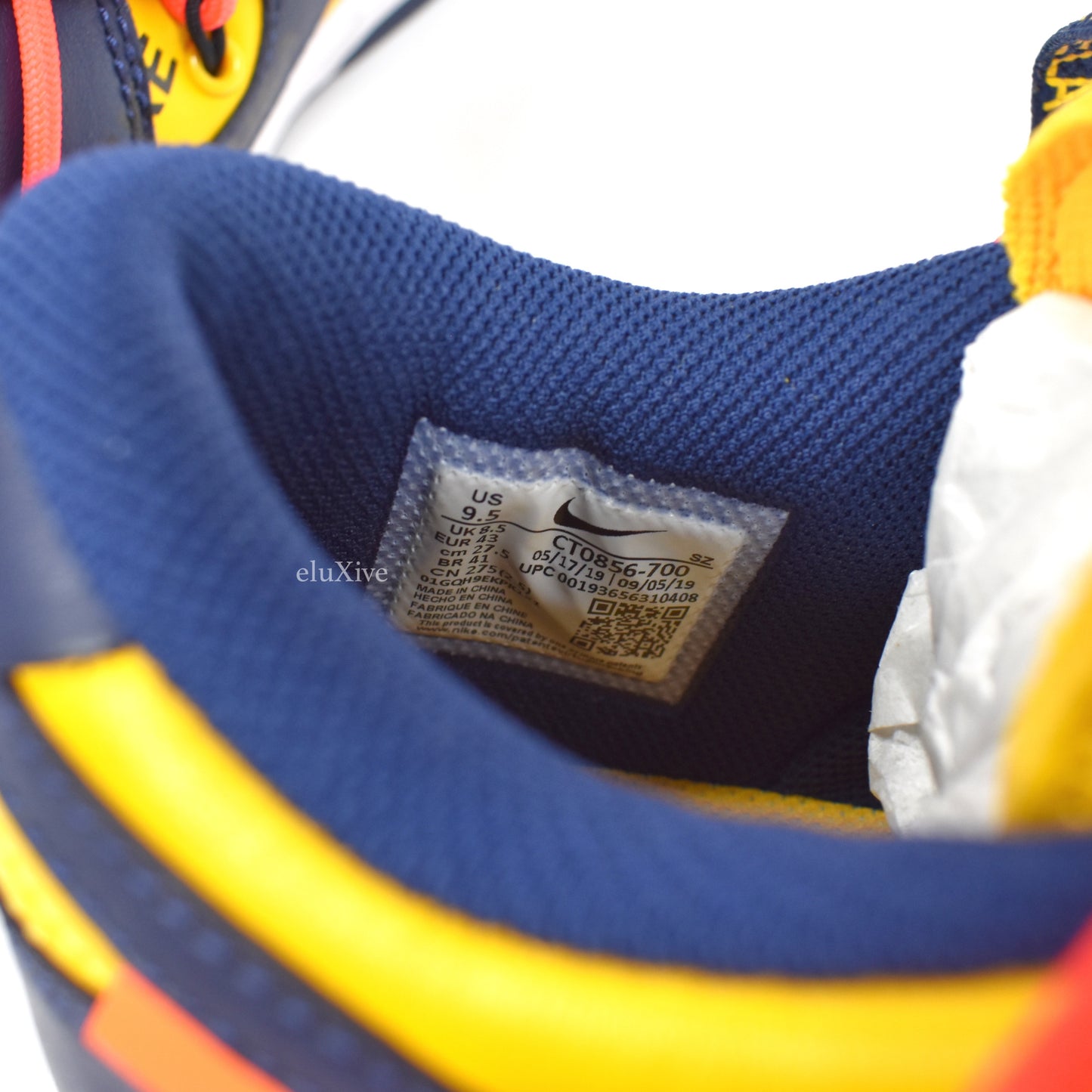 Nike x Off-White - Dunk Low OW 'Michigan'