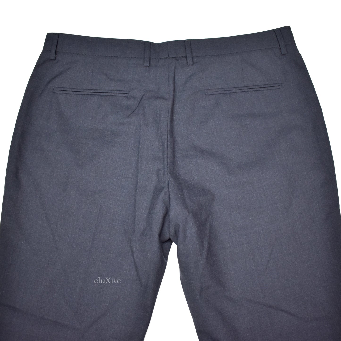 Maison Margiela - Navy Pleated Wool Pants