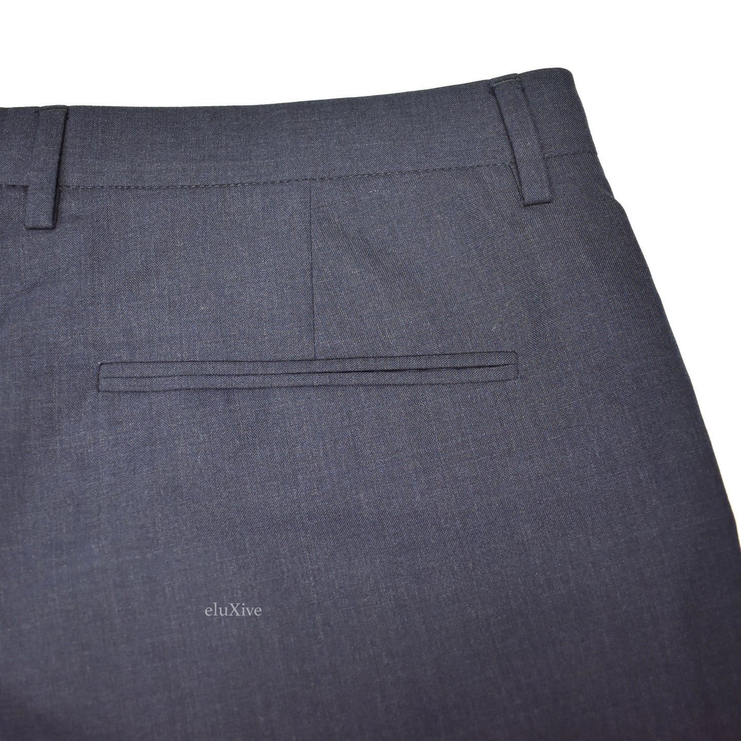 Maison Margiela - Navy Pleated Wool Pants
