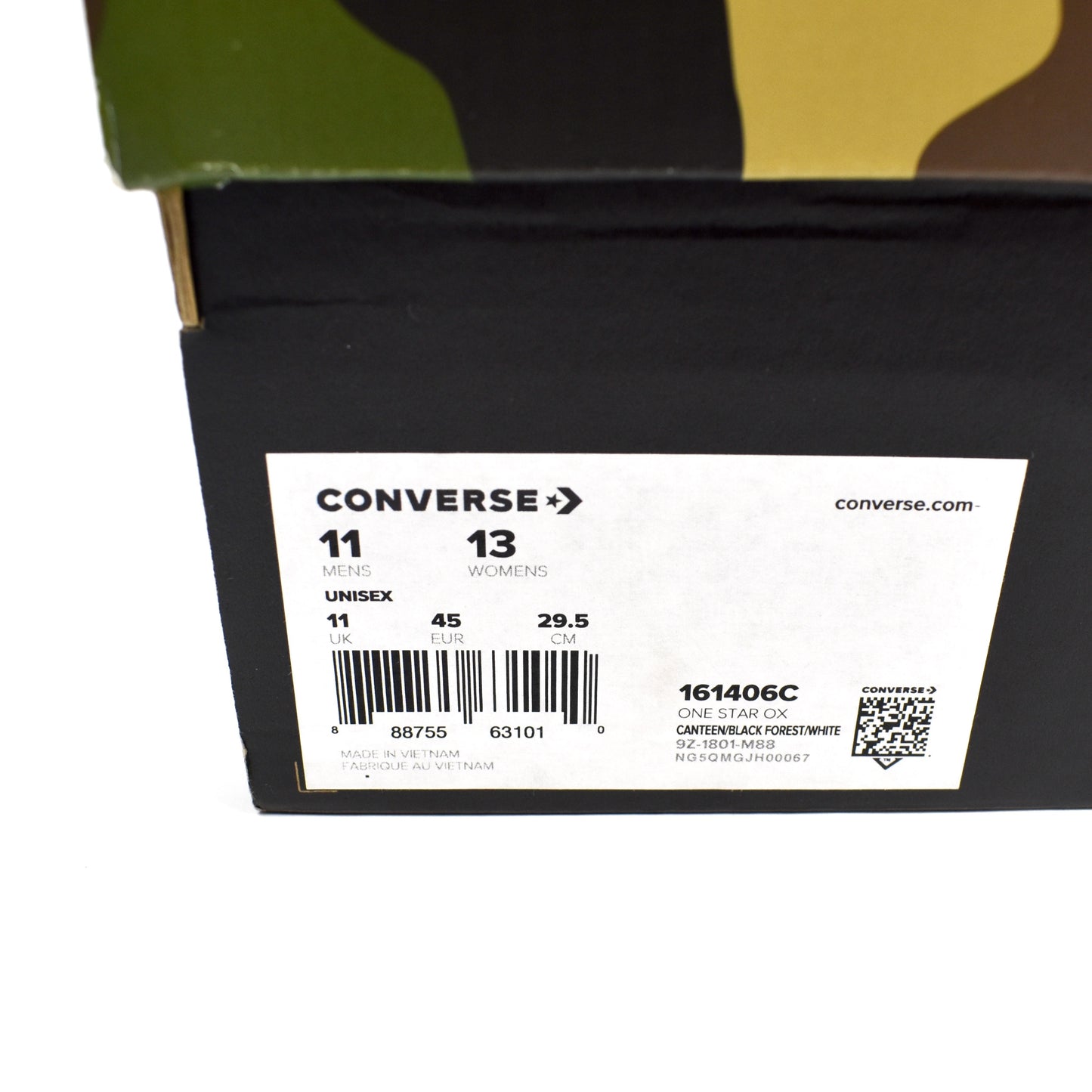 Converse x Sneakersnstuff - One Star Patchwork Camo Sneakers