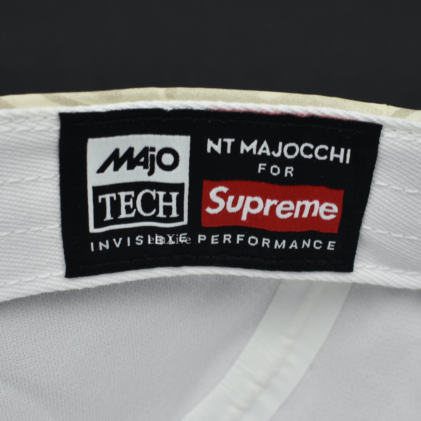 Supreme - Tiger Camo Reflective Box Logo Hat (White)