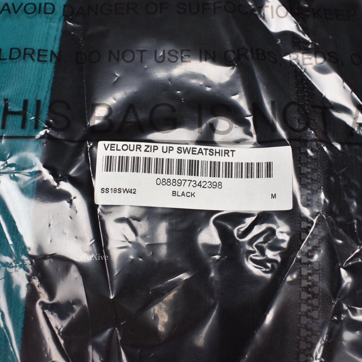 Supreme - 'Gucci' Stripe Velour Track Jacket