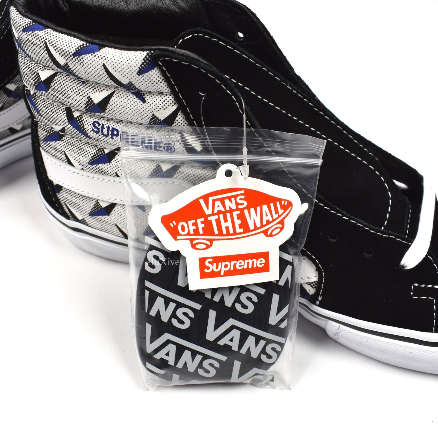 Supreme x Vans - Sk8 Hi Pro Diamond Plate (Black)