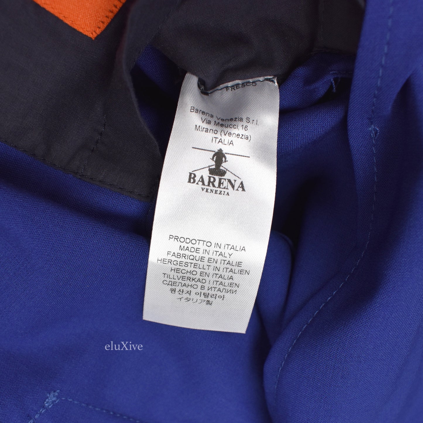 Barena - Blue Unlined Stretch Wool Blazer