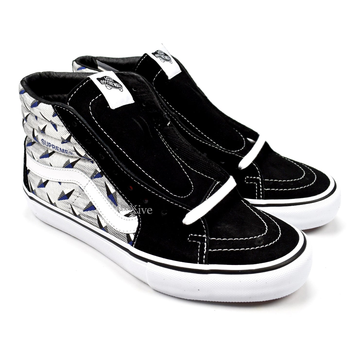 Supreme x Vans - Sk8 Hi Pro Diamond Plate (Black)