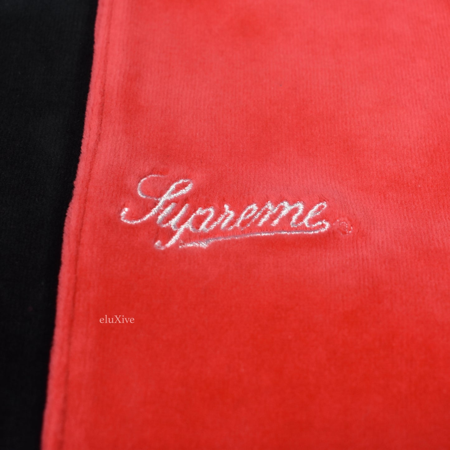 Supreme - 'Gucci' Stripe Velour Track Jacket