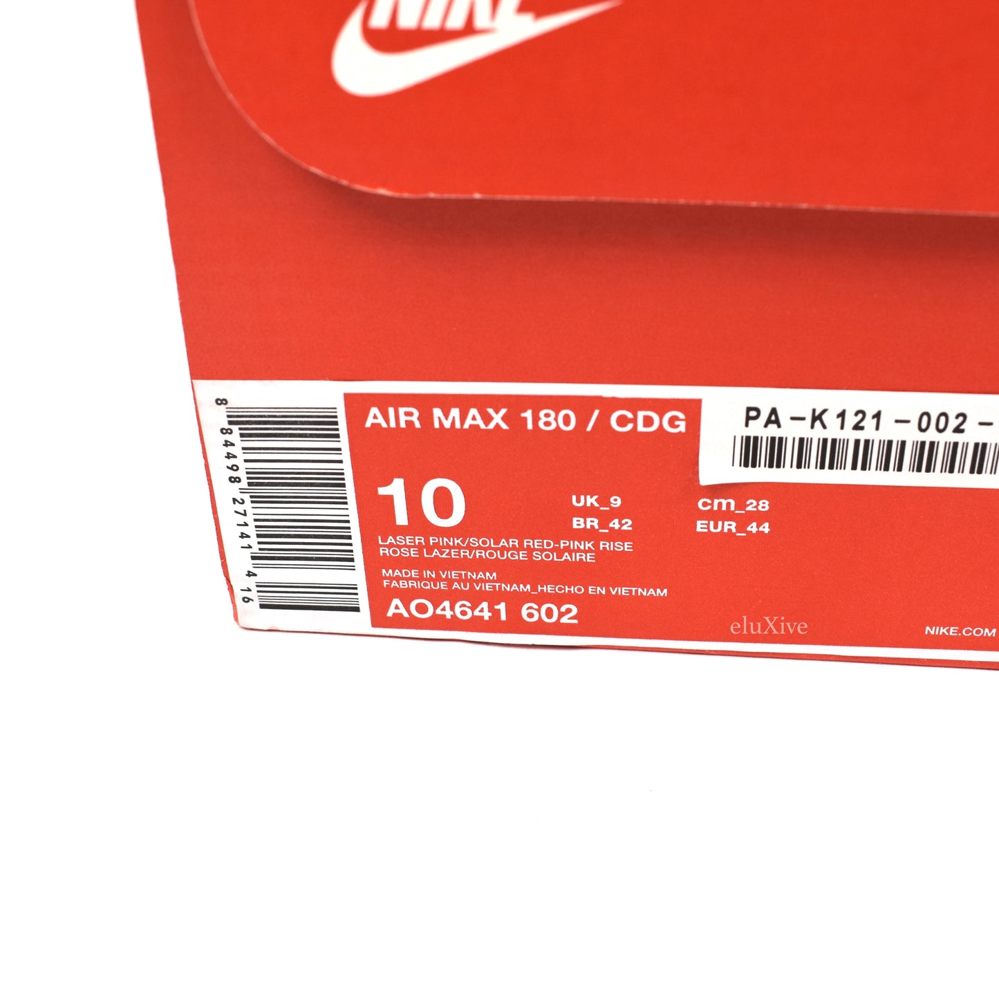 Comme des Garcons x Nike - Air Max 180 CDG (Pink)