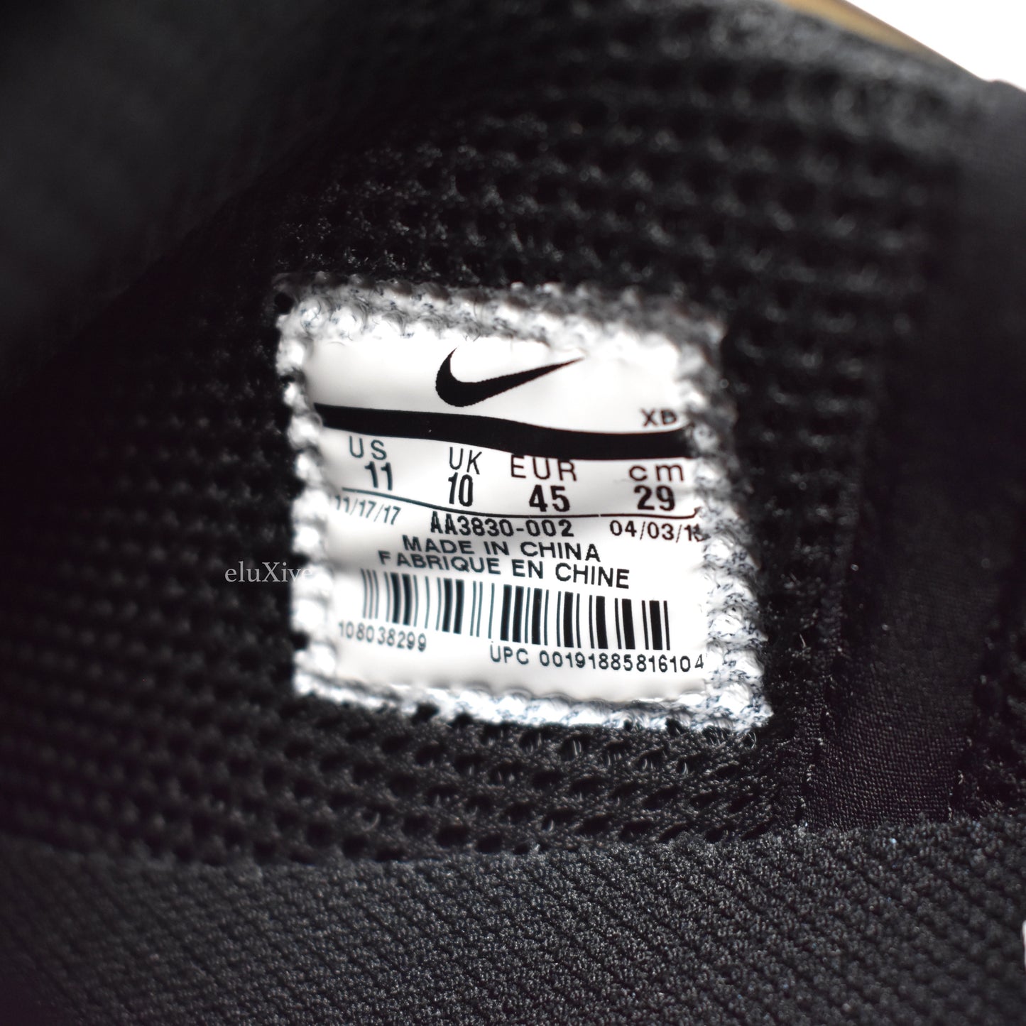 Nike x Off-White - The 10: Air Presto (Black)