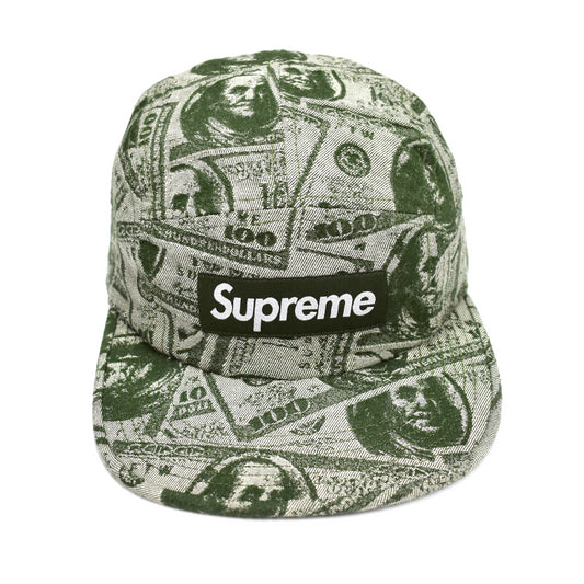 Supreme - 100 Dollar Bill Box Logo Hat