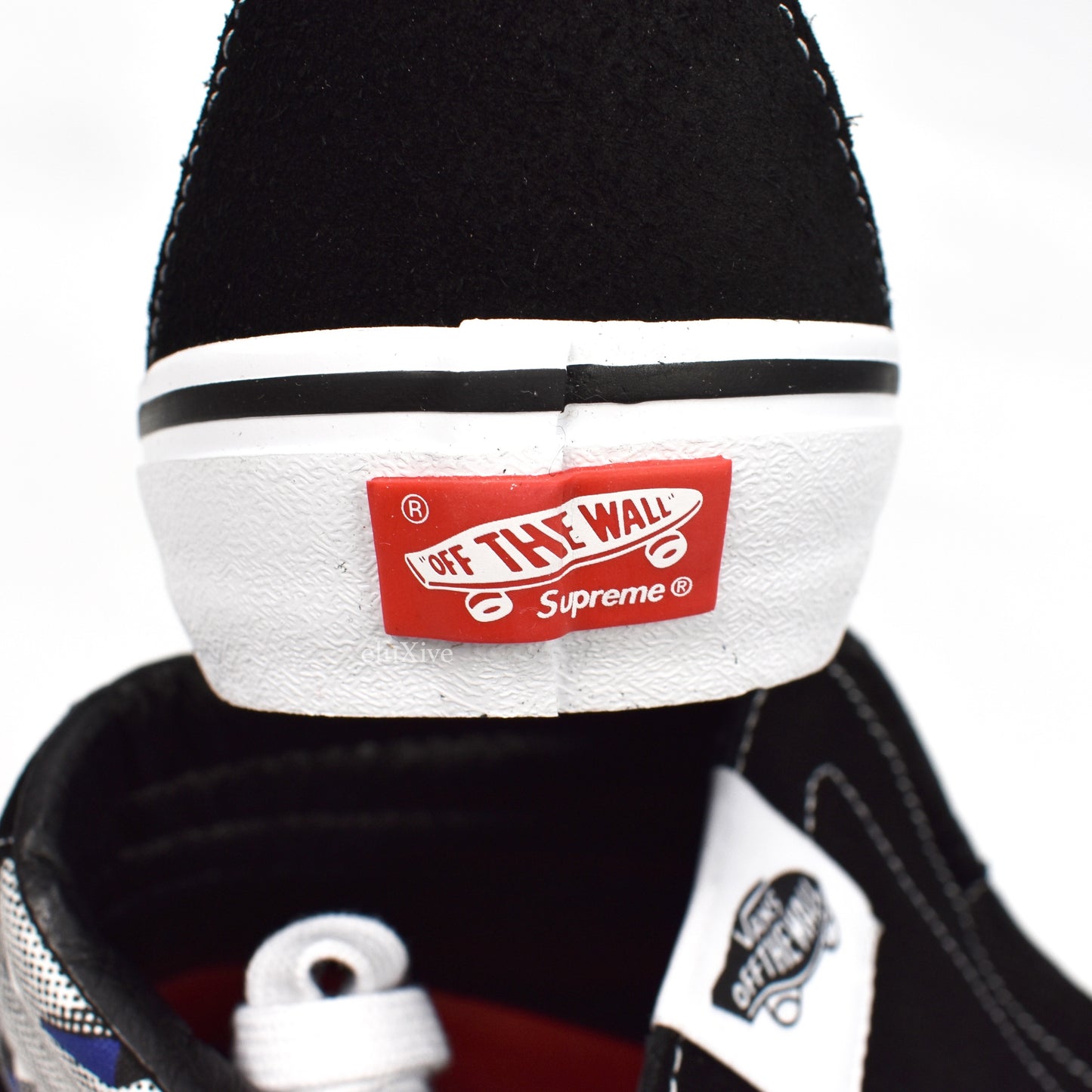 Supreme x Vans - Sk8 Hi Pro Diamond Plate (Black)