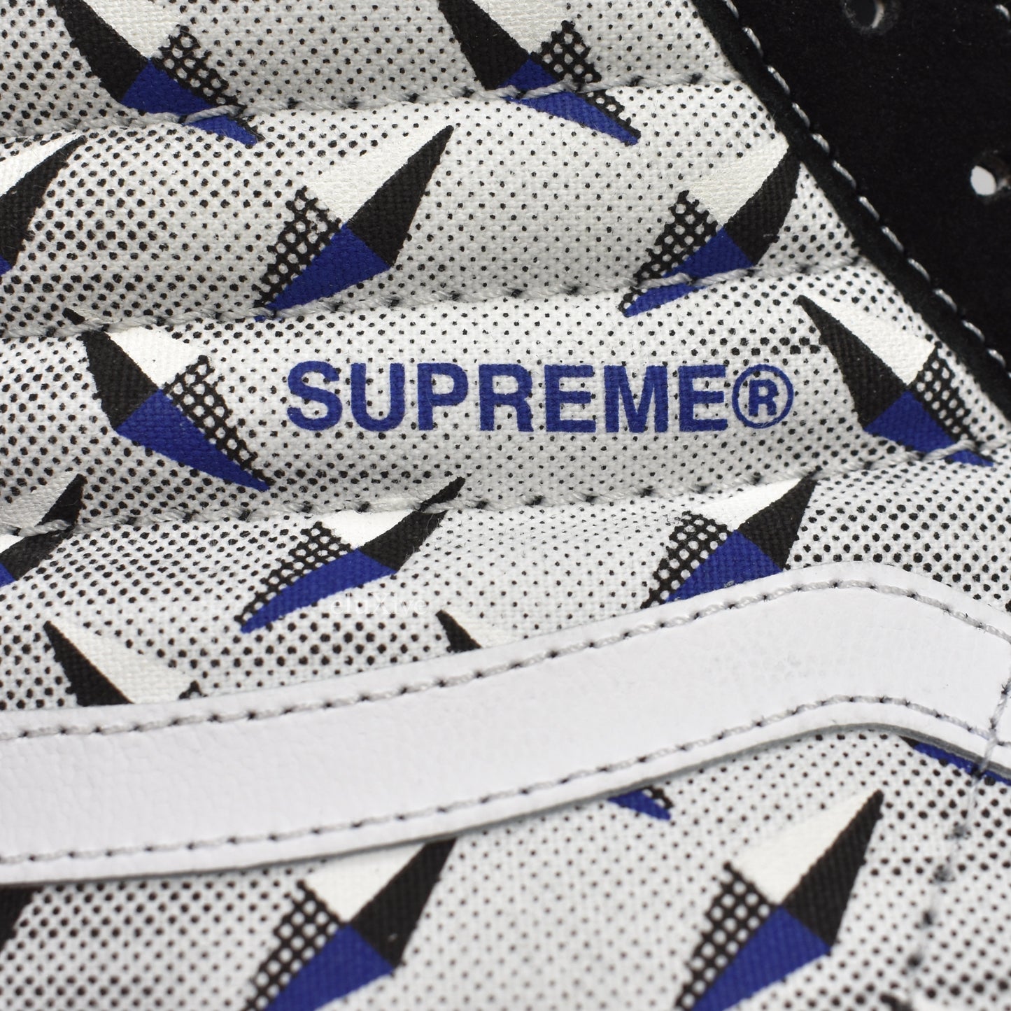 Supreme x Vans - Sk8 Hi Pro Diamond Plate (Black)