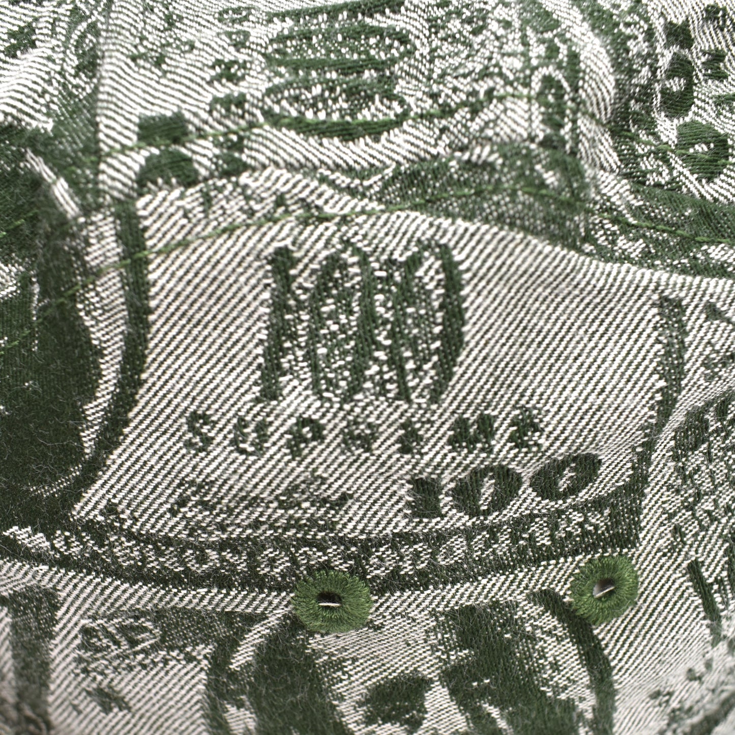 Supreme - 100 Dollar Bill Box Logo Hat