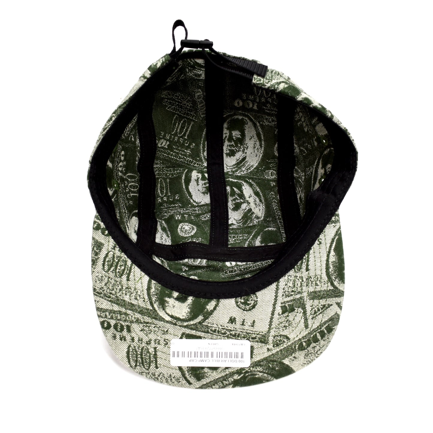 Supreme - 100 Dollar Bill Box Logo Hat