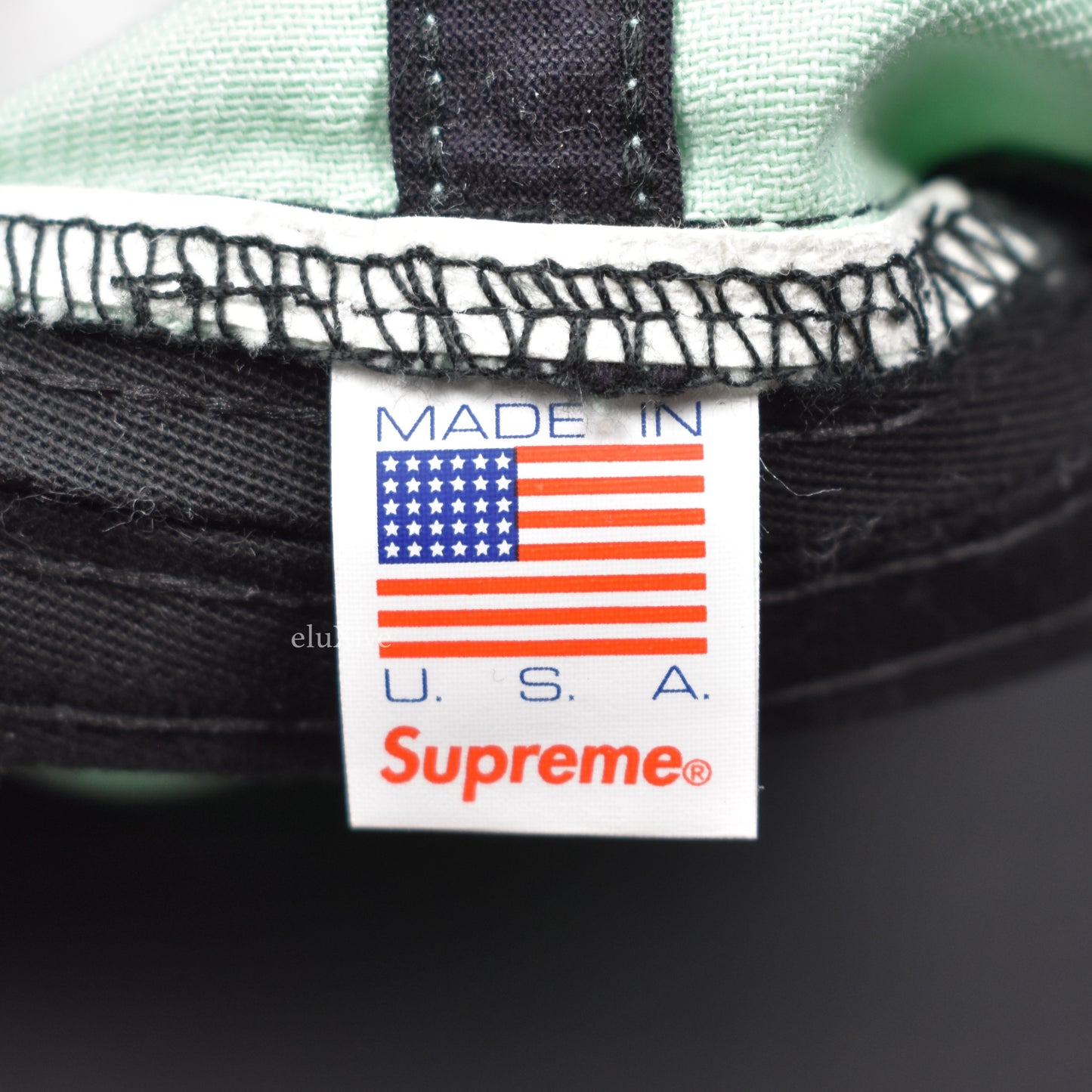 Supreme - Mint Green 'Friends' Logo Hat