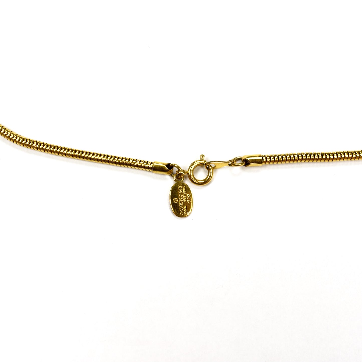 Givenchy - 1976 Runway Gold Mirrored G Logo Necklace