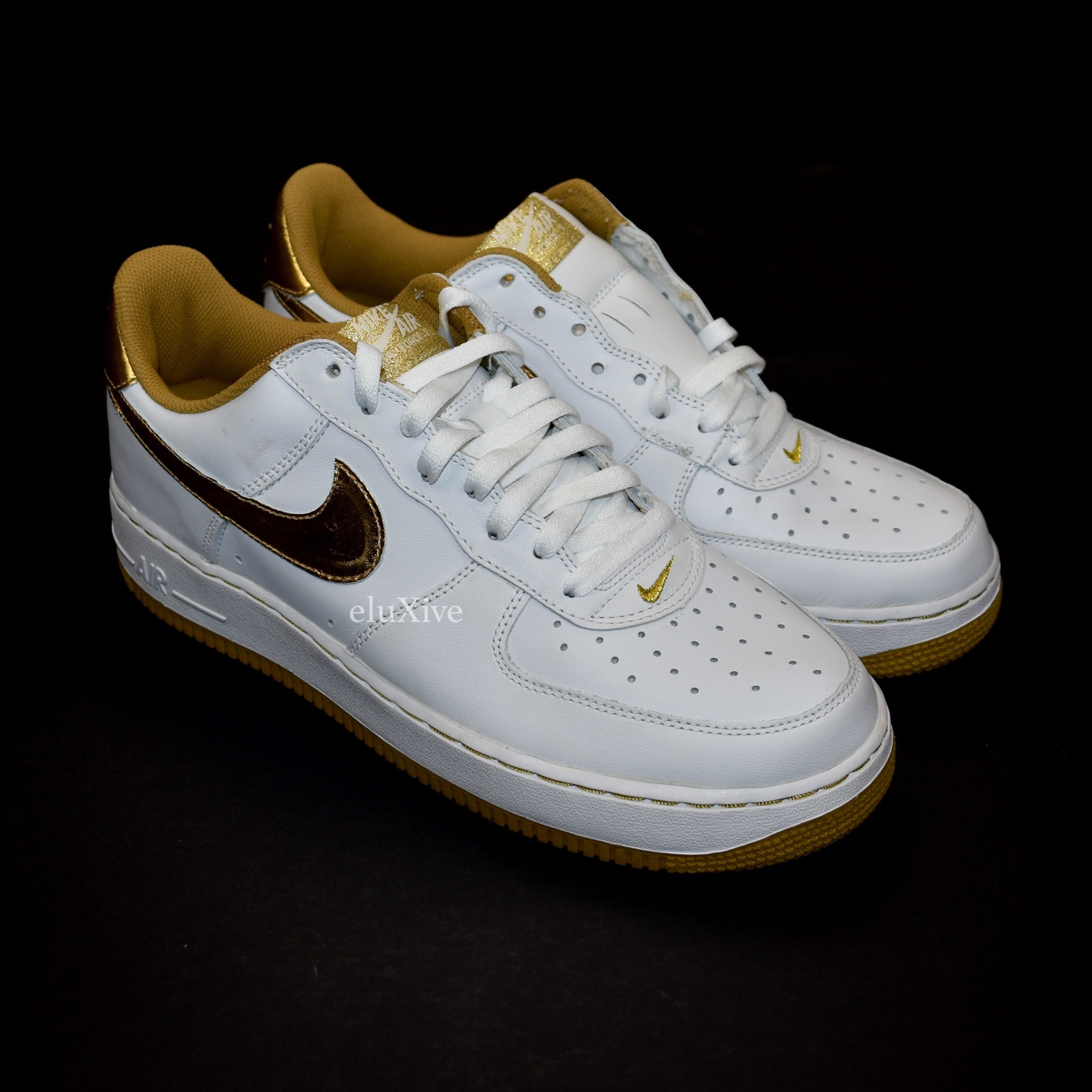 air force 1 jd sports met gold (2005) (sz 11) - heeldrag