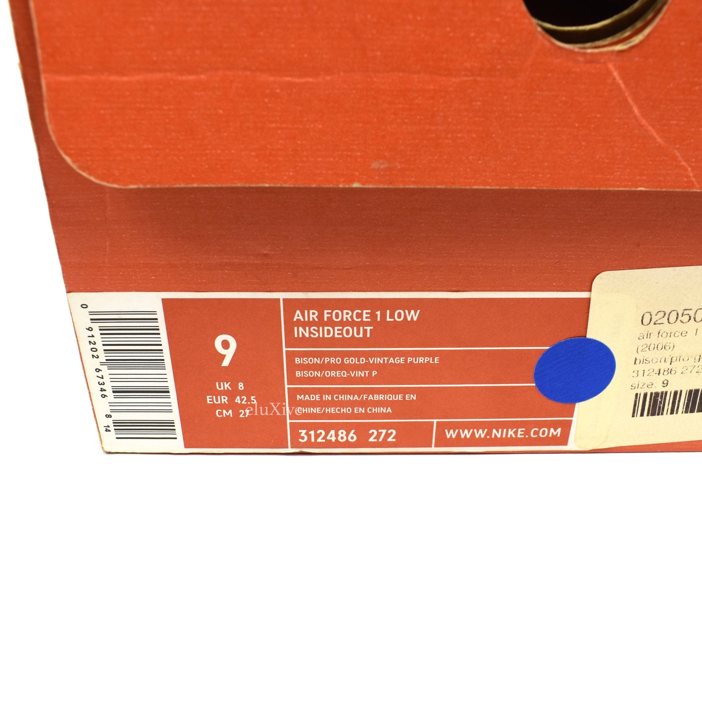Nike - Air Force 1 Low Inside Out (Bison/Purple)