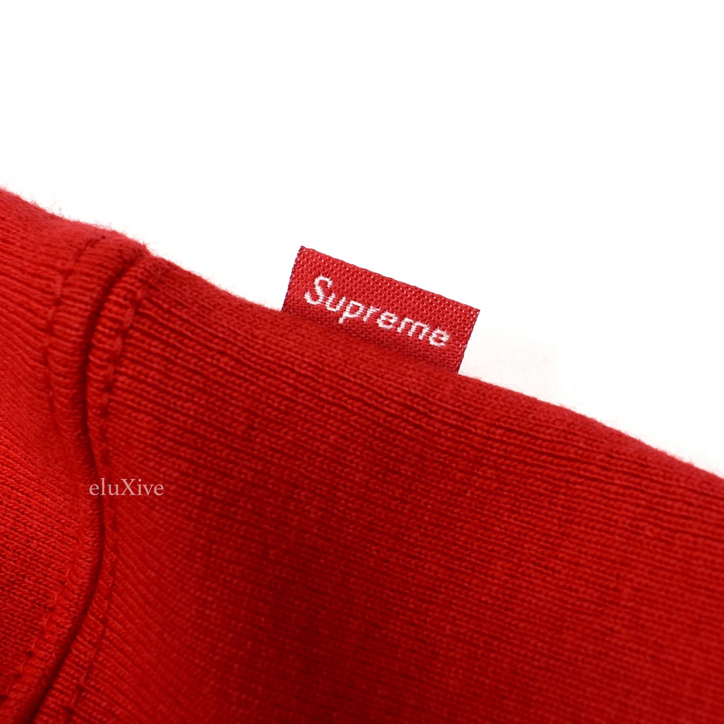 Supreme x Timberland - Red Logo Embroidered Sweatshirt