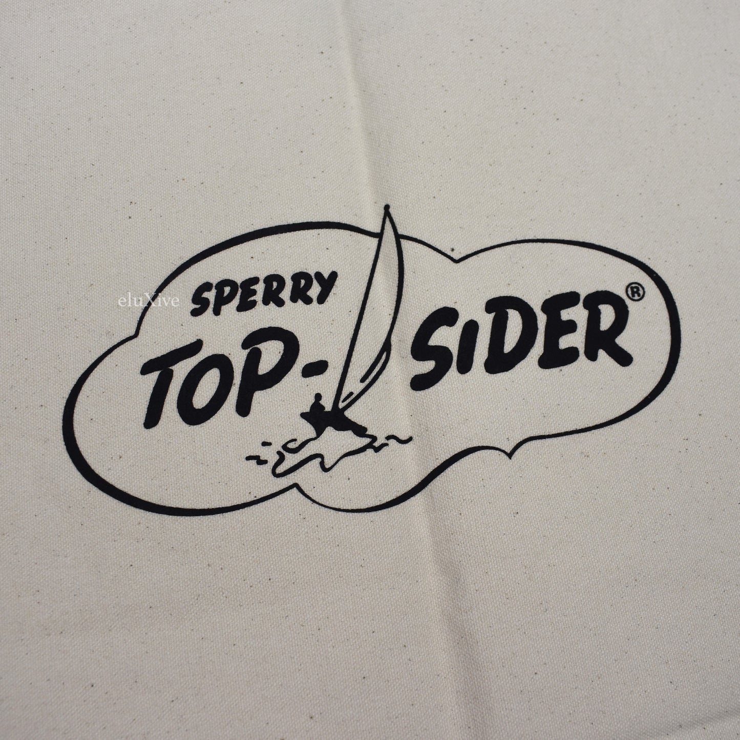 Noah x Sperry - Jolly Roger Logo Tote Bag (Beige)