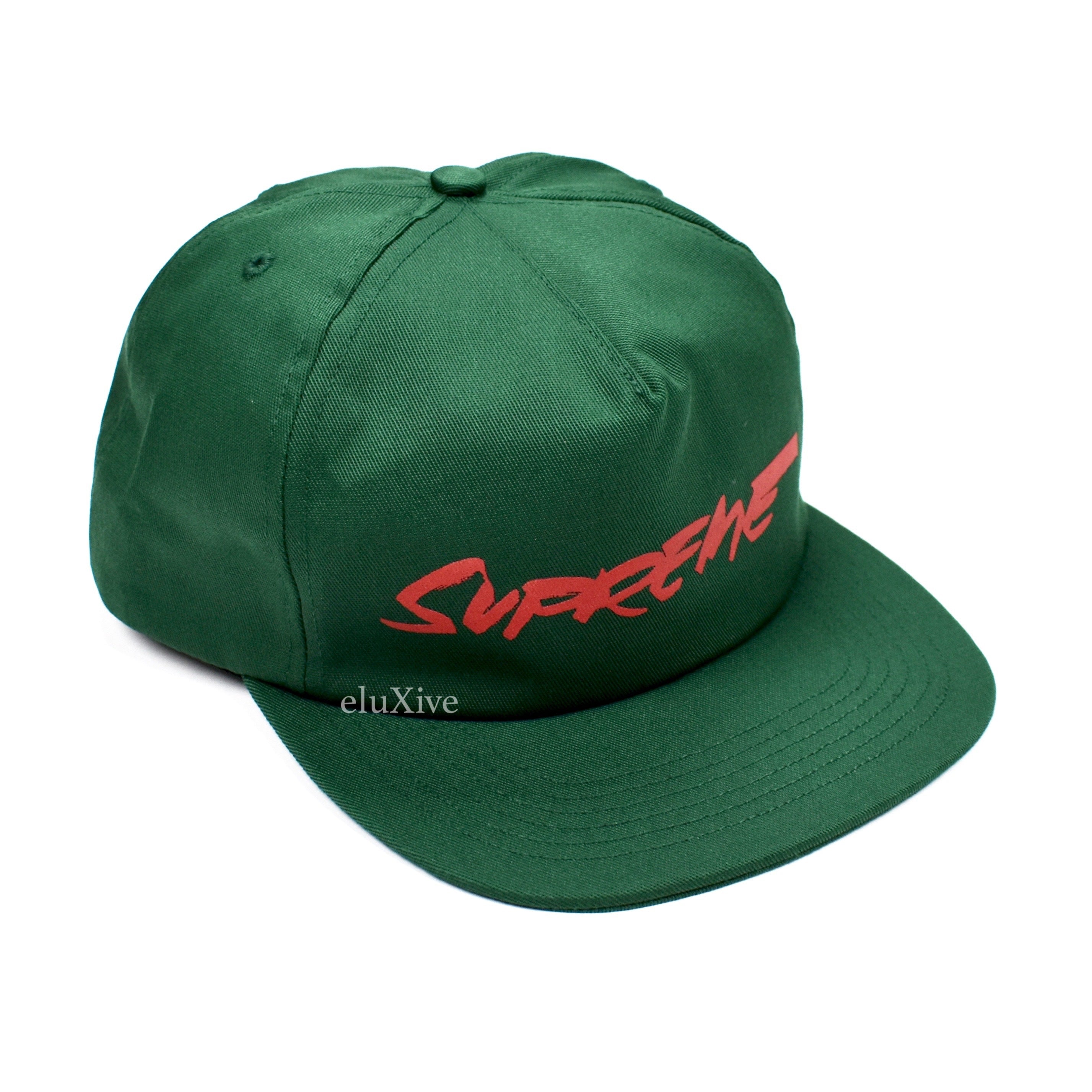 Supreme - Futura Logo Snapback Hat (Green) – eluXive