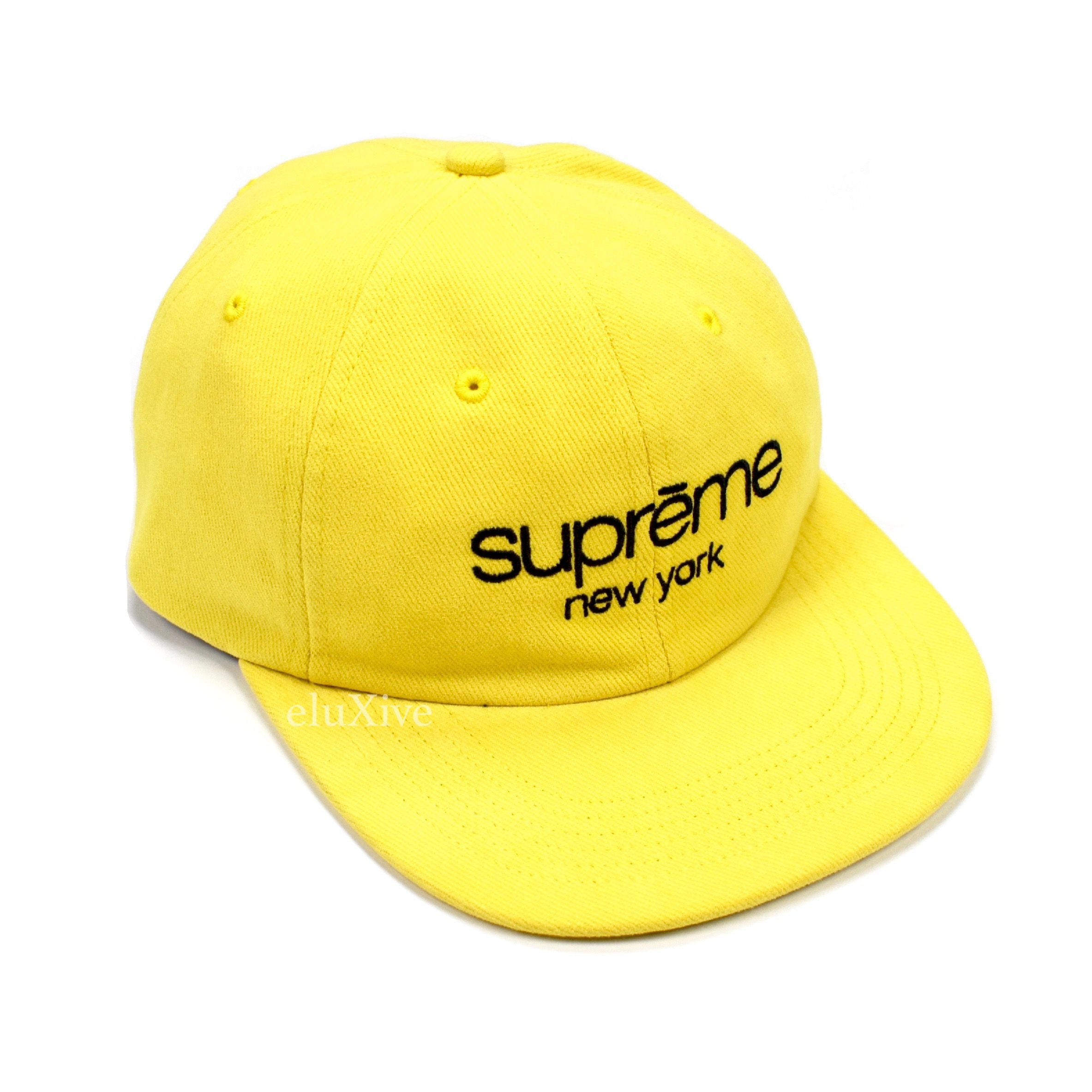 Yellow 2024 supreme hat