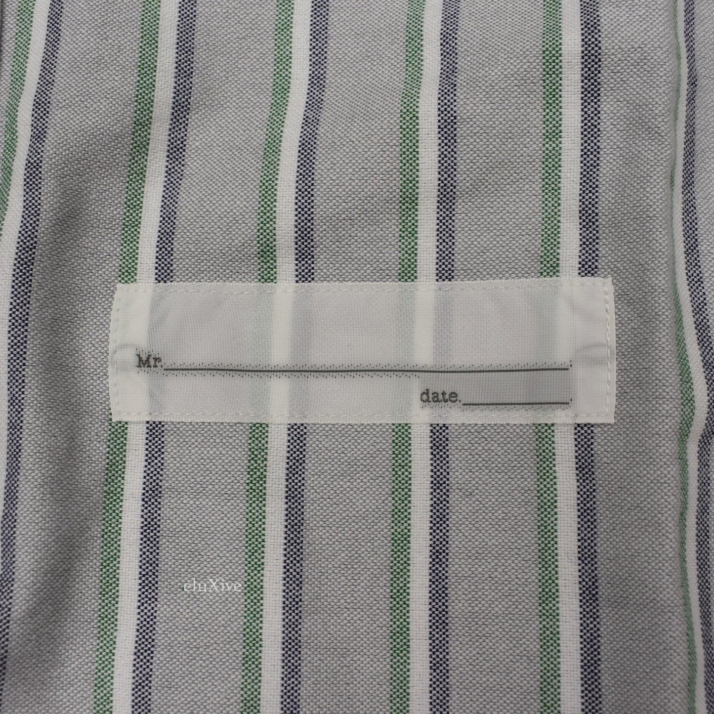 Thom Browne - Thom Grey Triple Stripe Oxford Shirt