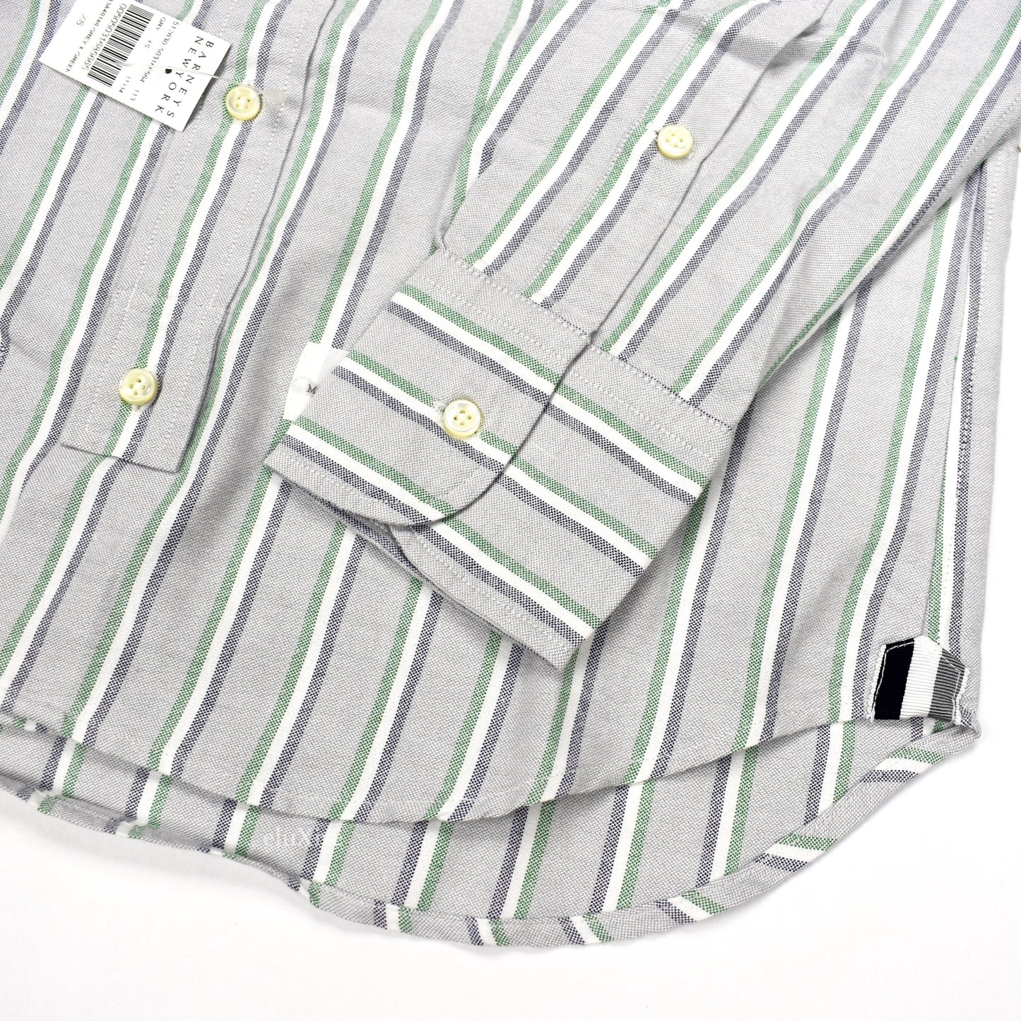 Thom Browne - Thom Grey Triple Stripe Oxford Shirt