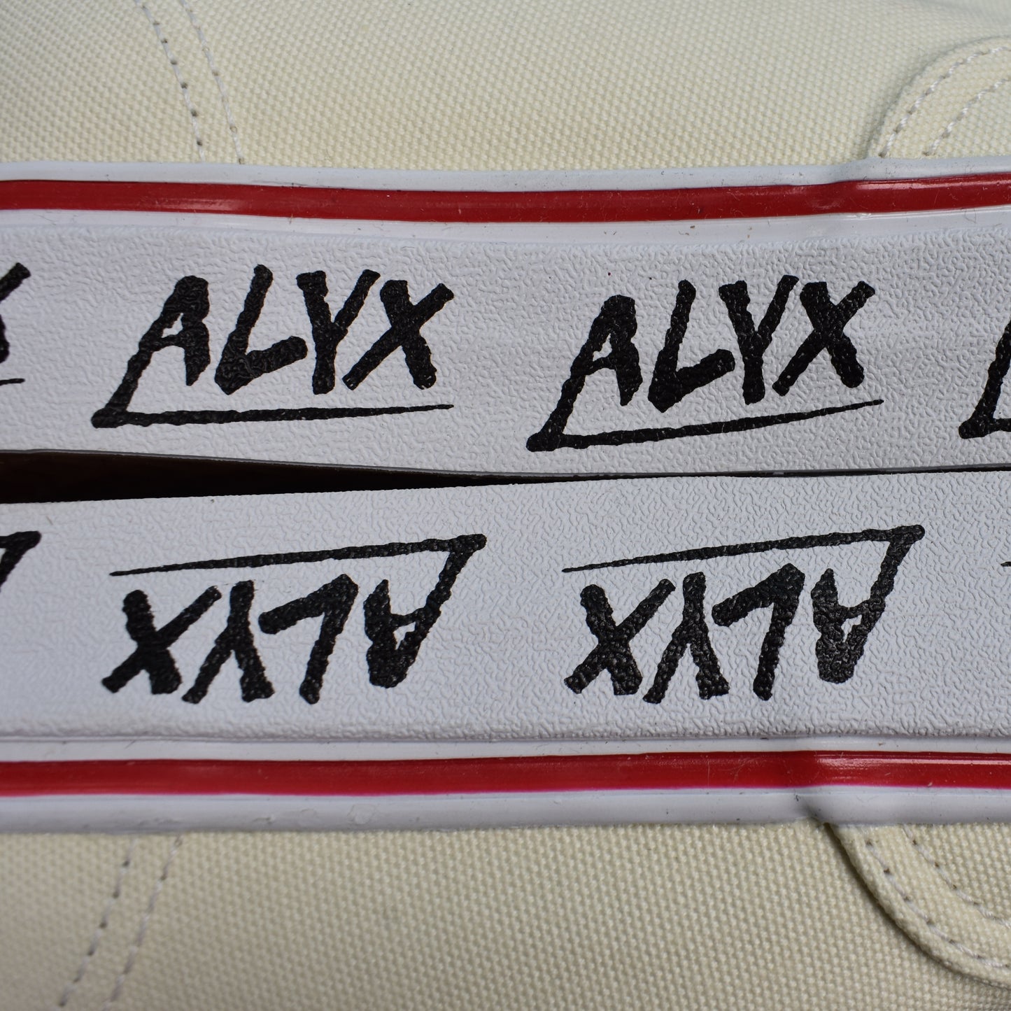 Alyx x Vans - OG Authentic LX (White/Red)
