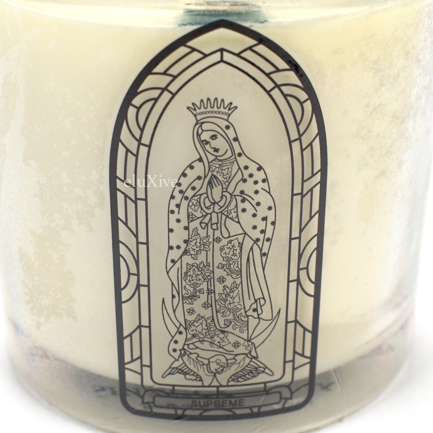Supreme - Red Box Logo Virgin Mary Candle