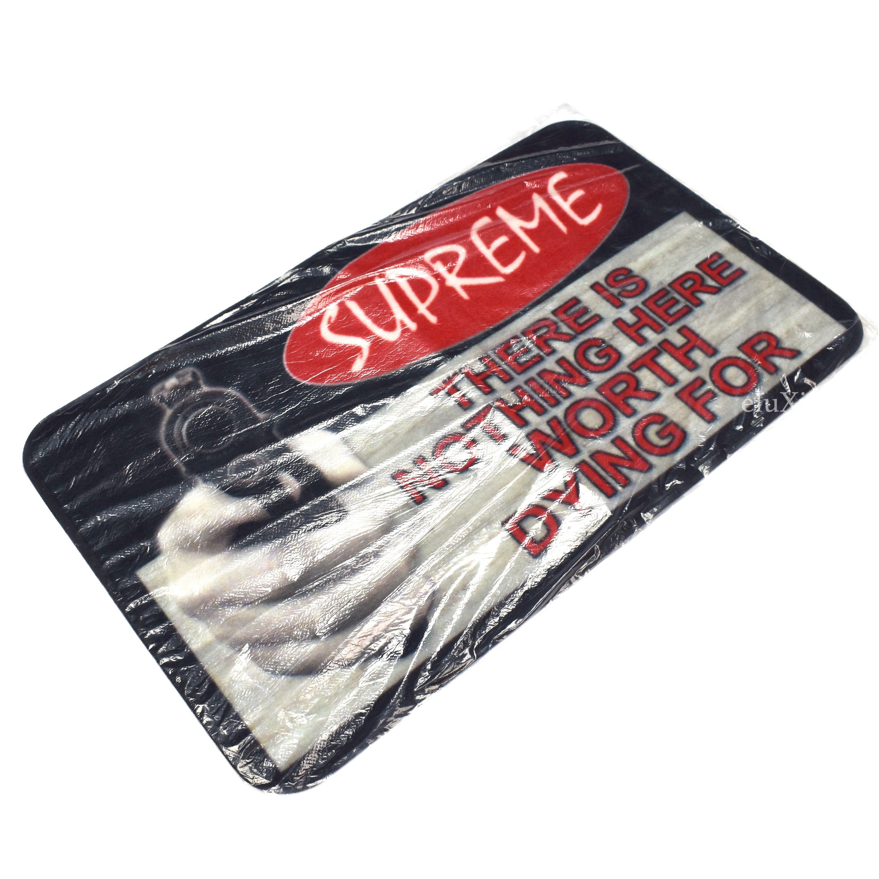 Supreme - Gun Logo Graphic Print Carpet Door Mat / Rug – eluXive