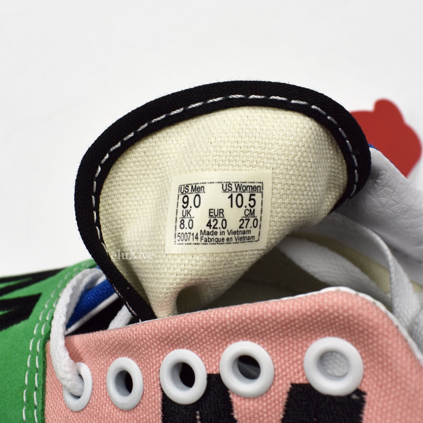 Vans x MoMA - Multicolor Patchwork Era Sneakers