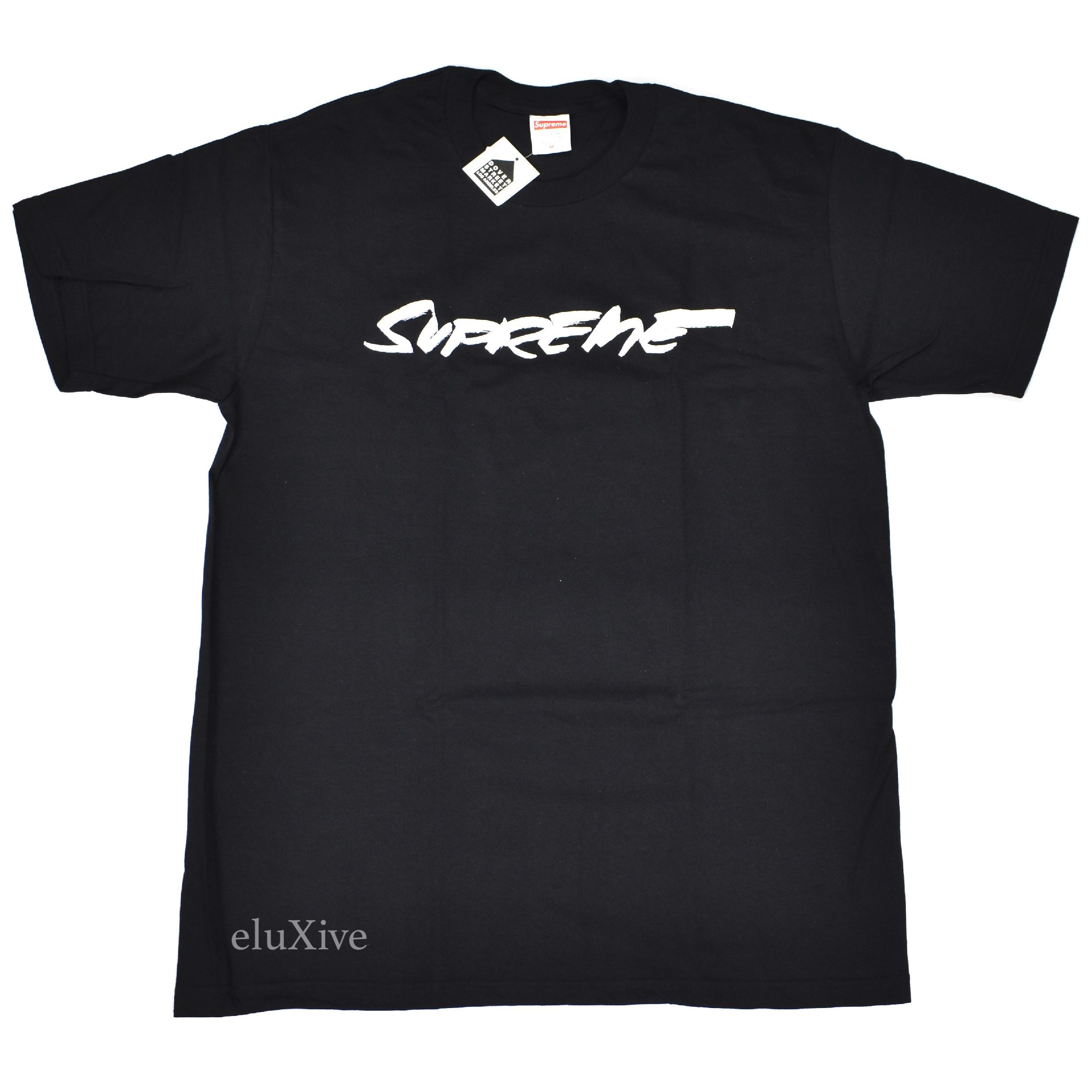 Supreme - Futura Logo T-Shirt (Black) – eluXive