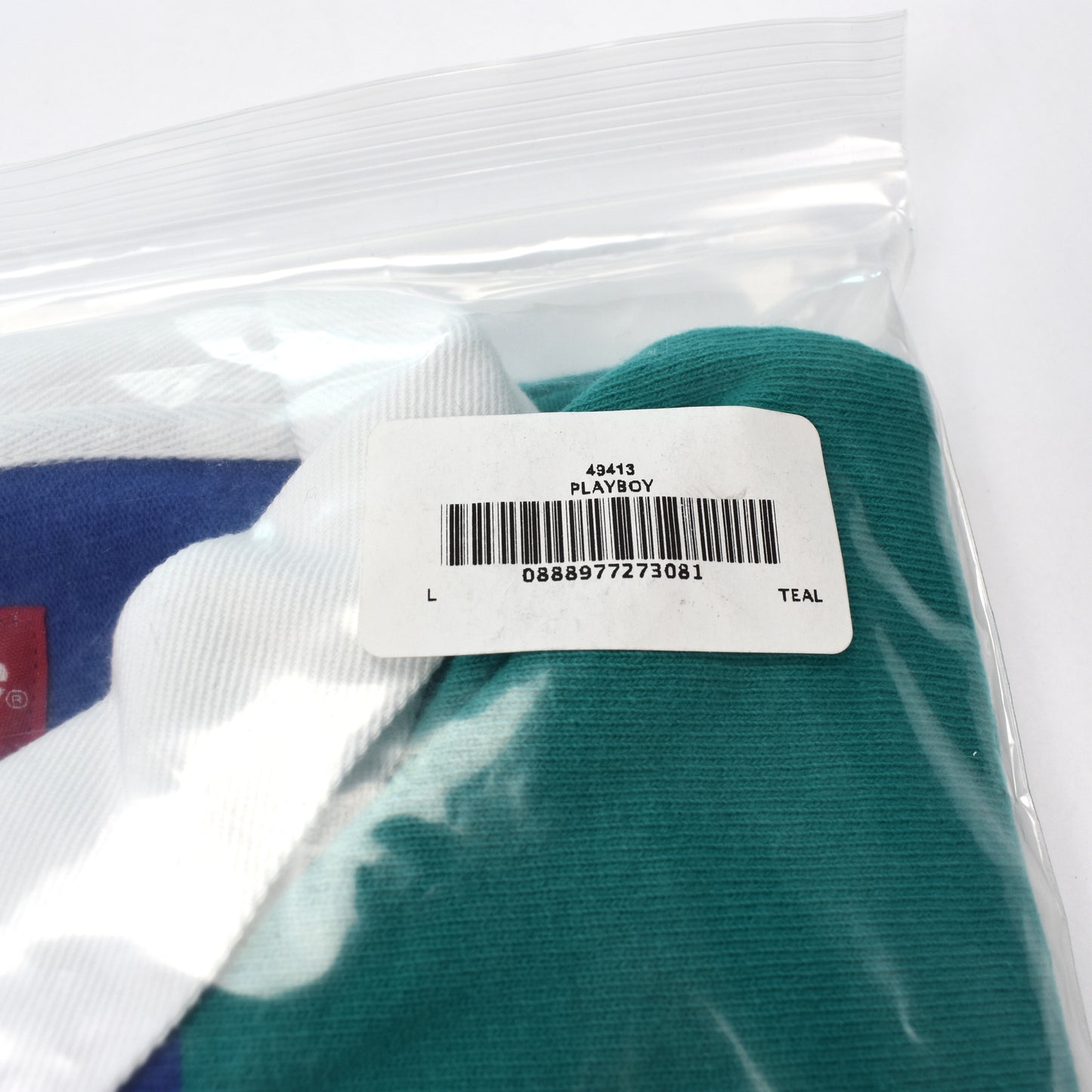 Supreme x Playboy - Teal Rugby Shirt
