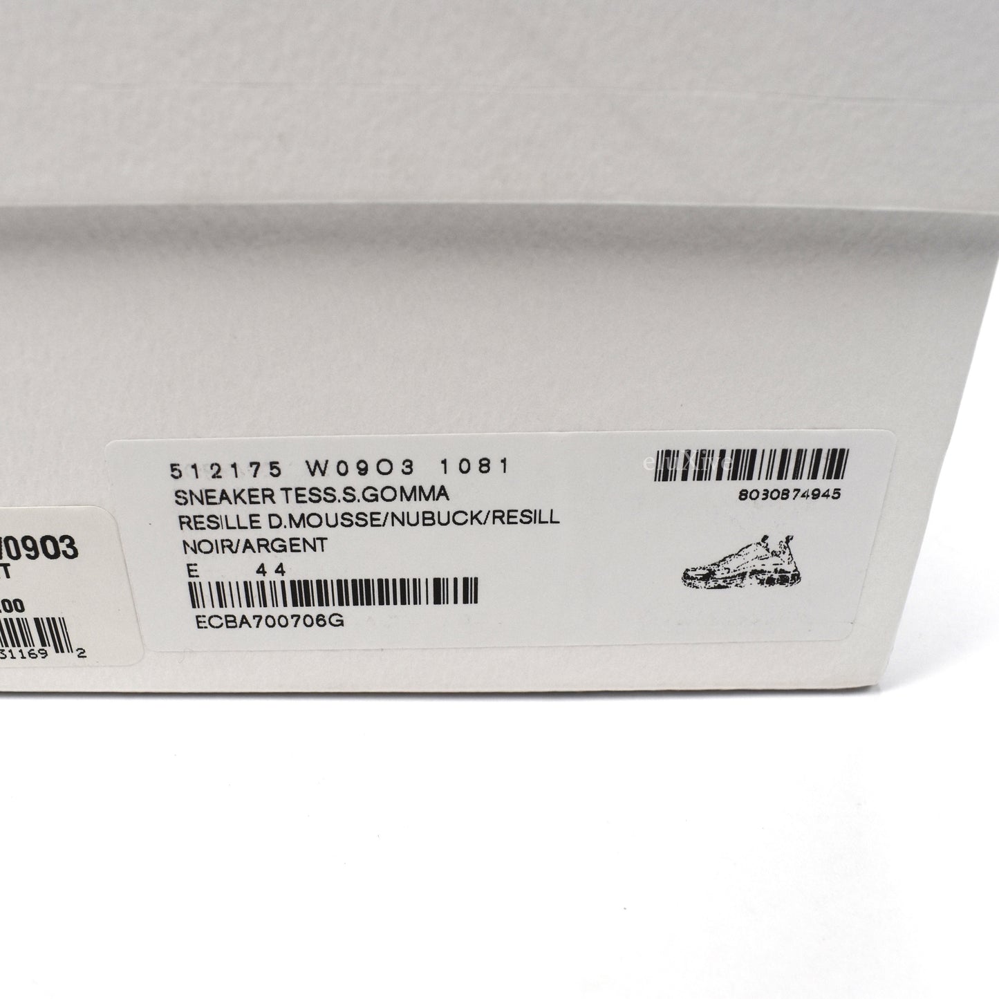 Balenciaga - SS18 Triple S Trainer (Silver/Red)
