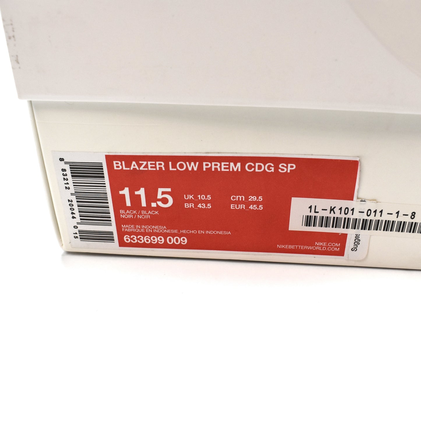 Comme des Garcons x Nike - Blazer Low Prem CDG SP