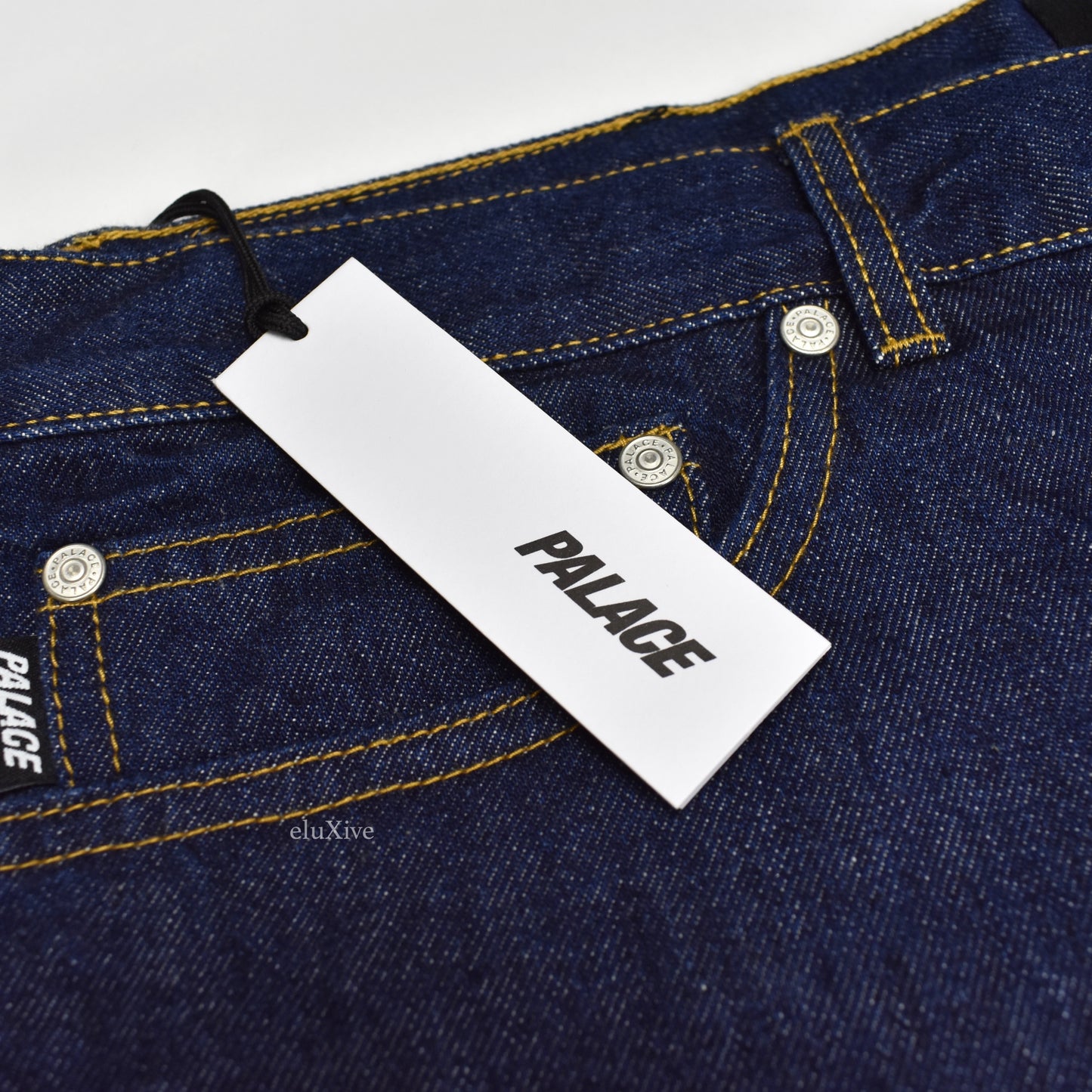 Palace x Loony Tunes - Tweety-P Logo Embroidered Denim Jeams