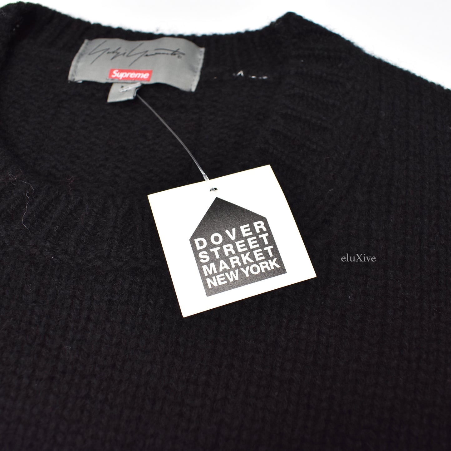 Supreme x Yohji Yamamoto - Intarsia Knit Flower Logo Sweater