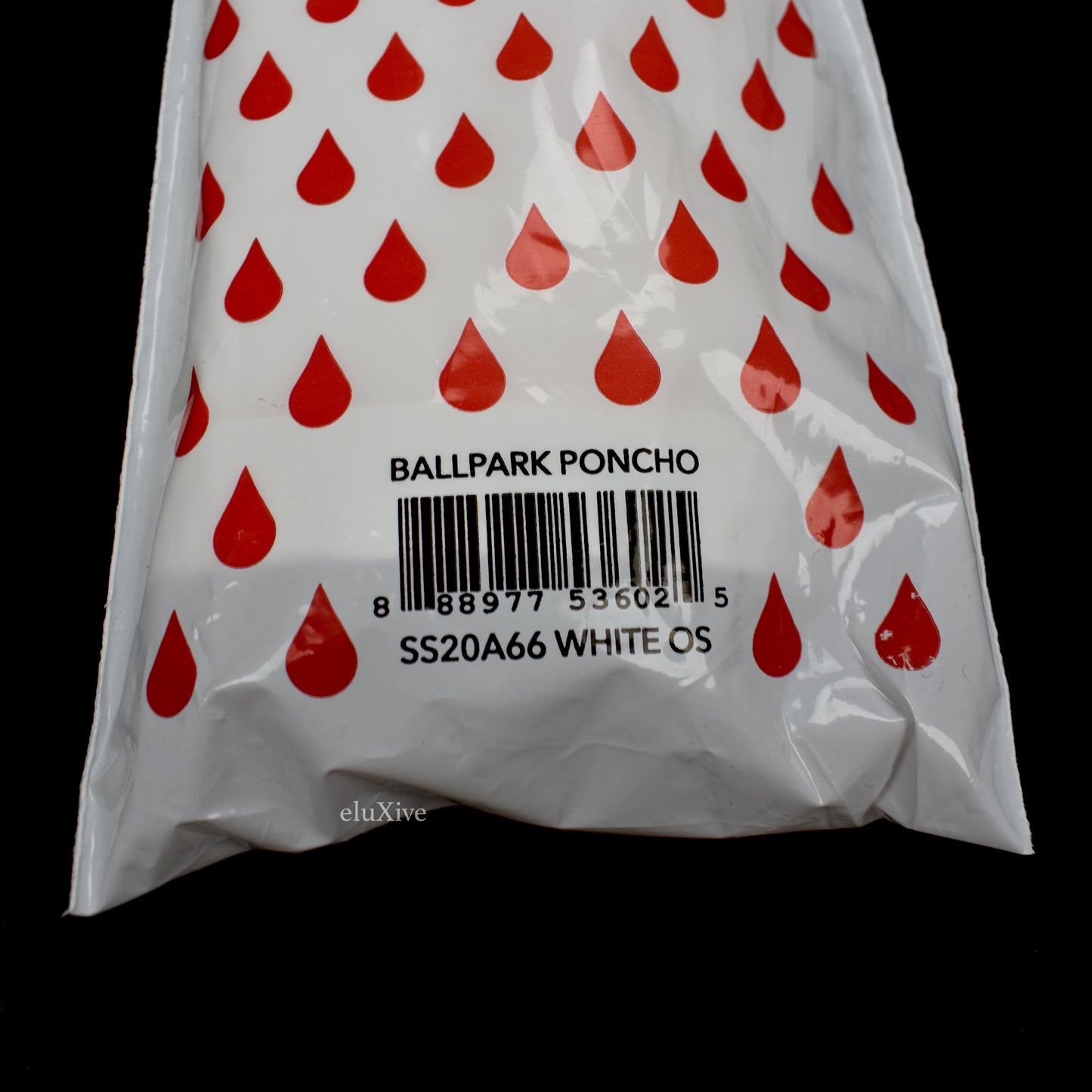 Supreme - Red Box Logo Rain Poncho