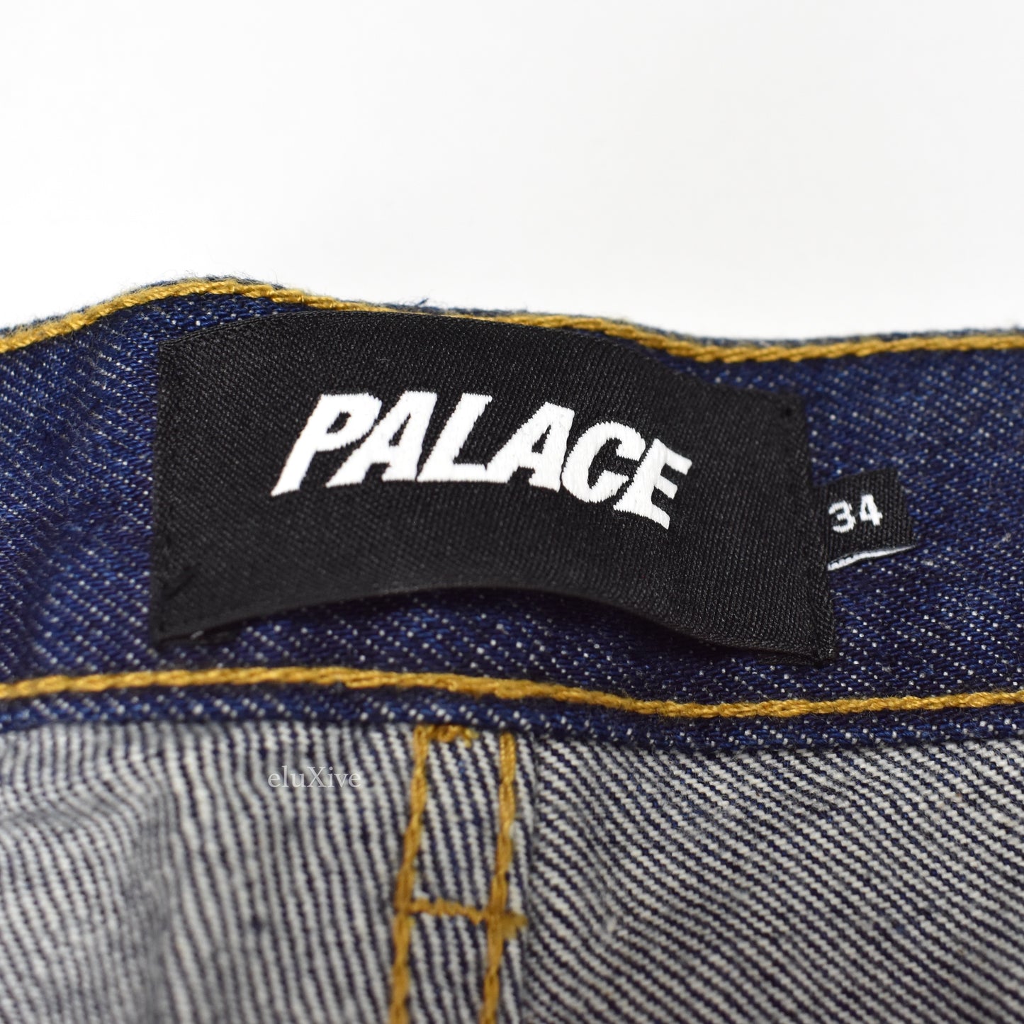 Palace x Loony Tunes - Tweety-P Logo Embroidered Denim Jeams