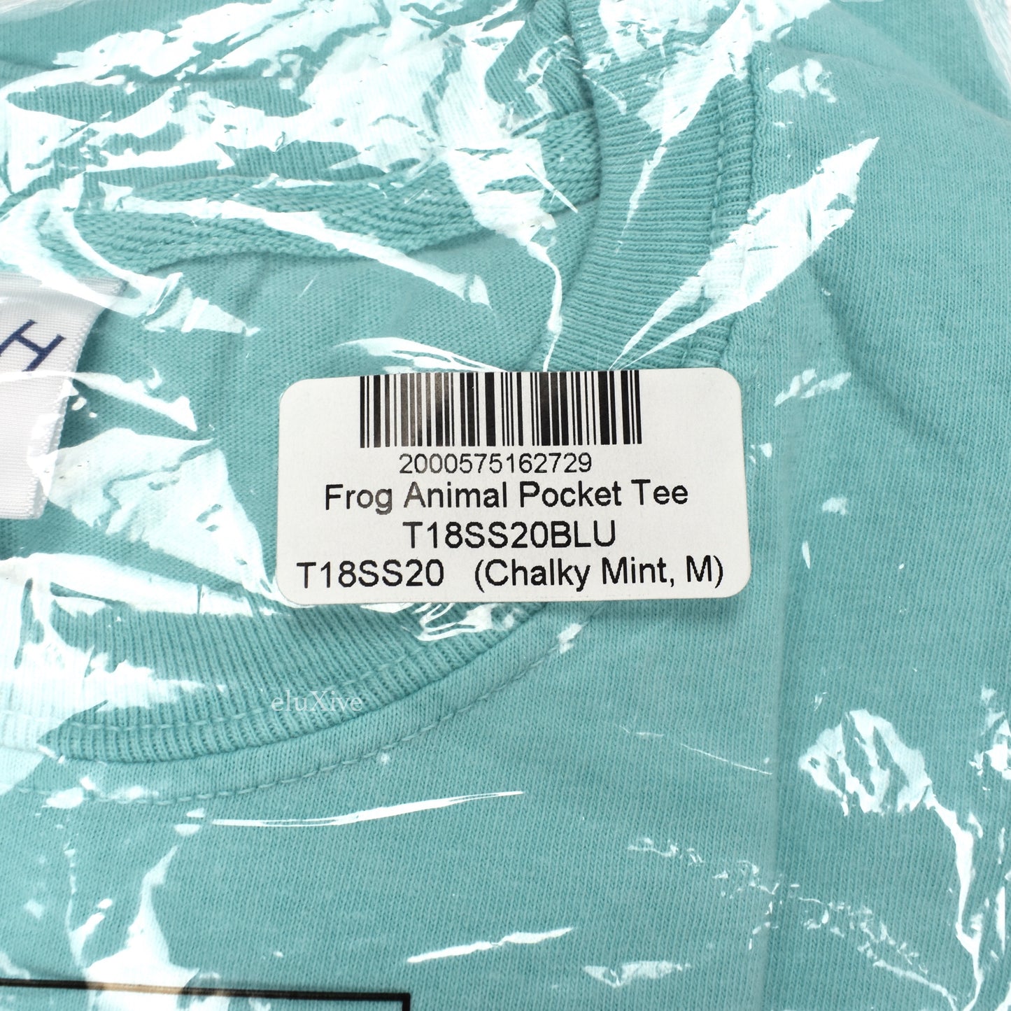 Noah x Frog Skateboards - Animal Logo Pocket T-Shirt (Mint)
